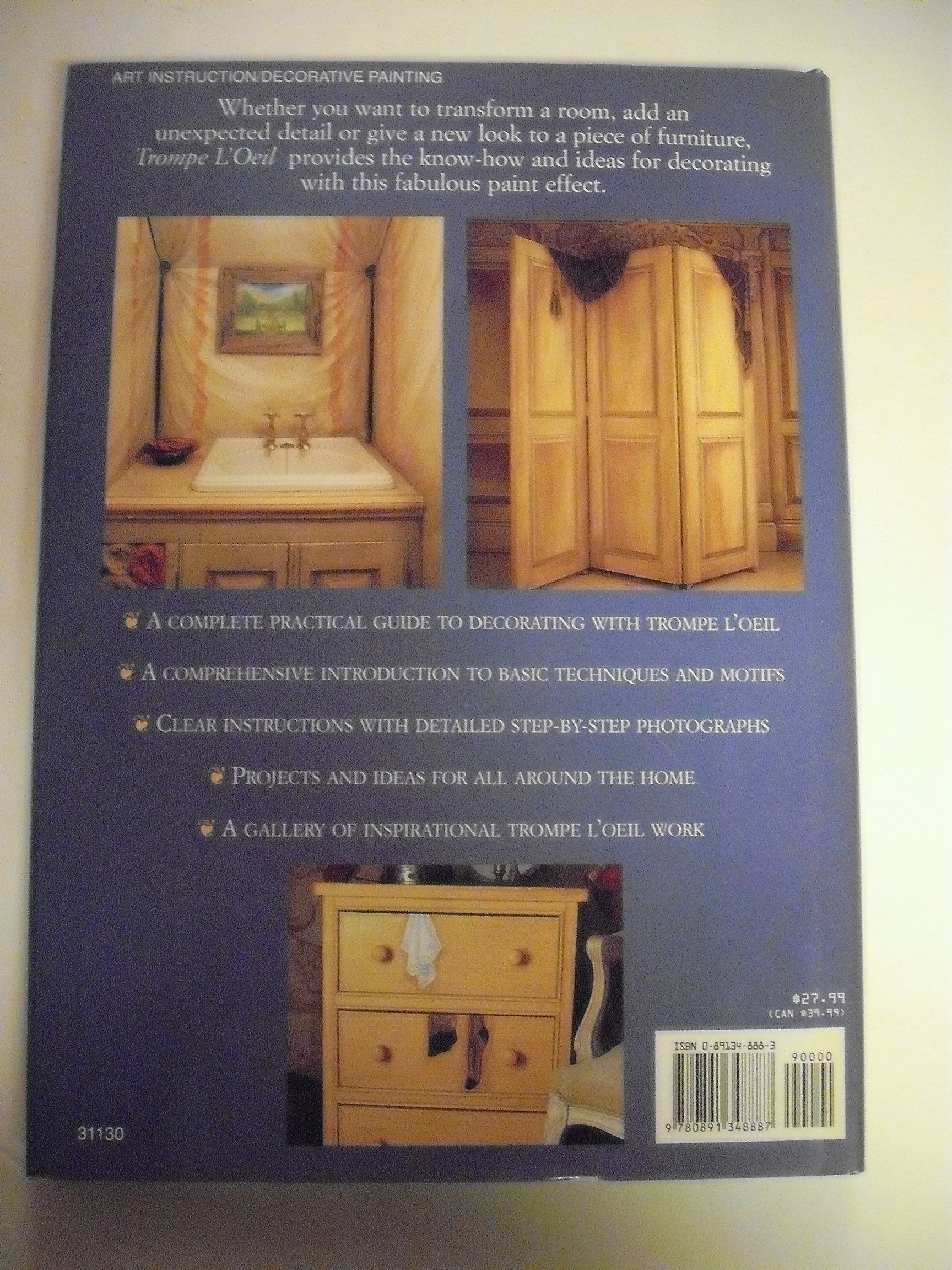 Trompe L'Oeil: Creating Decorative Illusions With Paint,Used