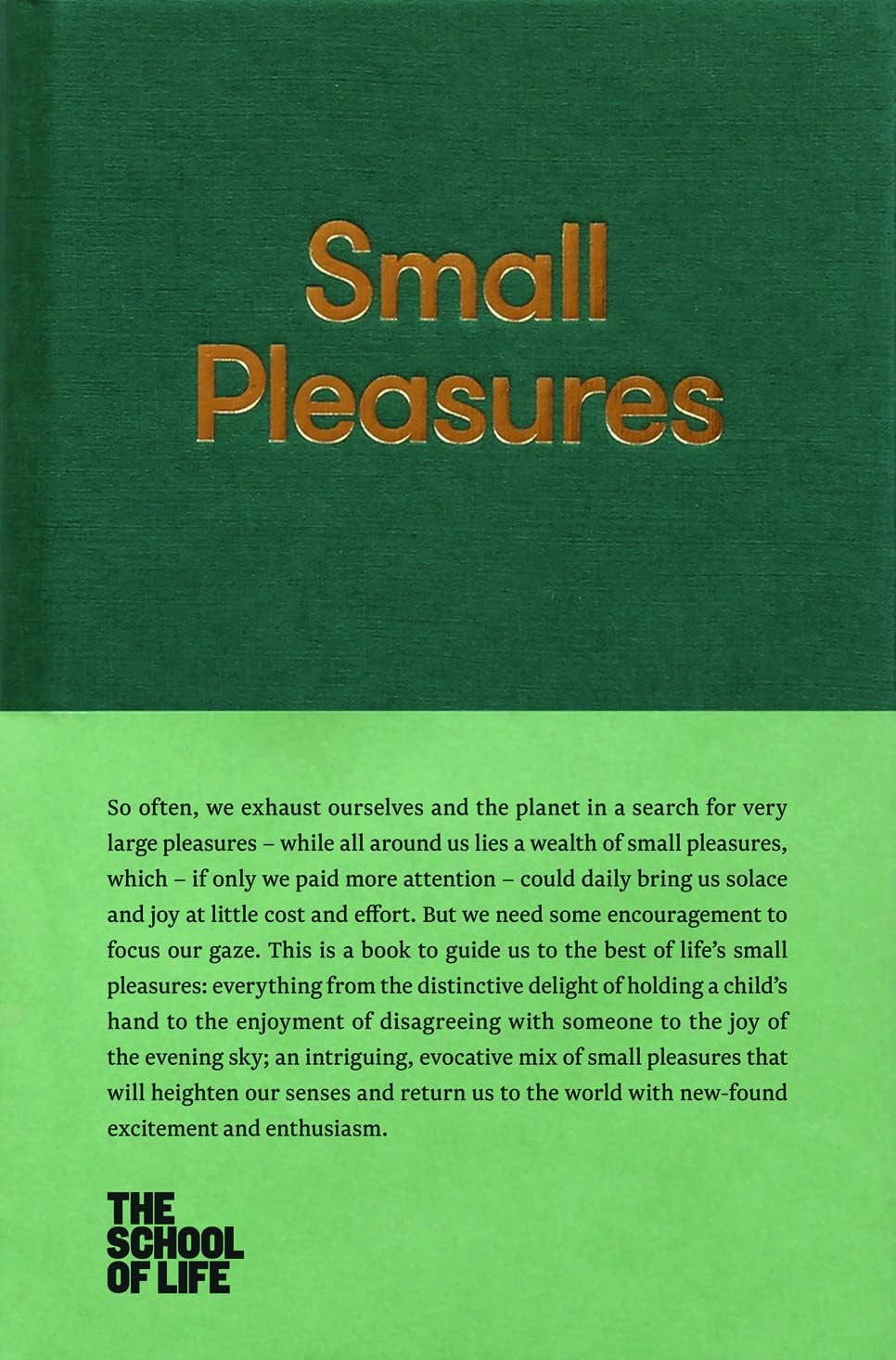 Small Pleasures (The School of Life Library),New
