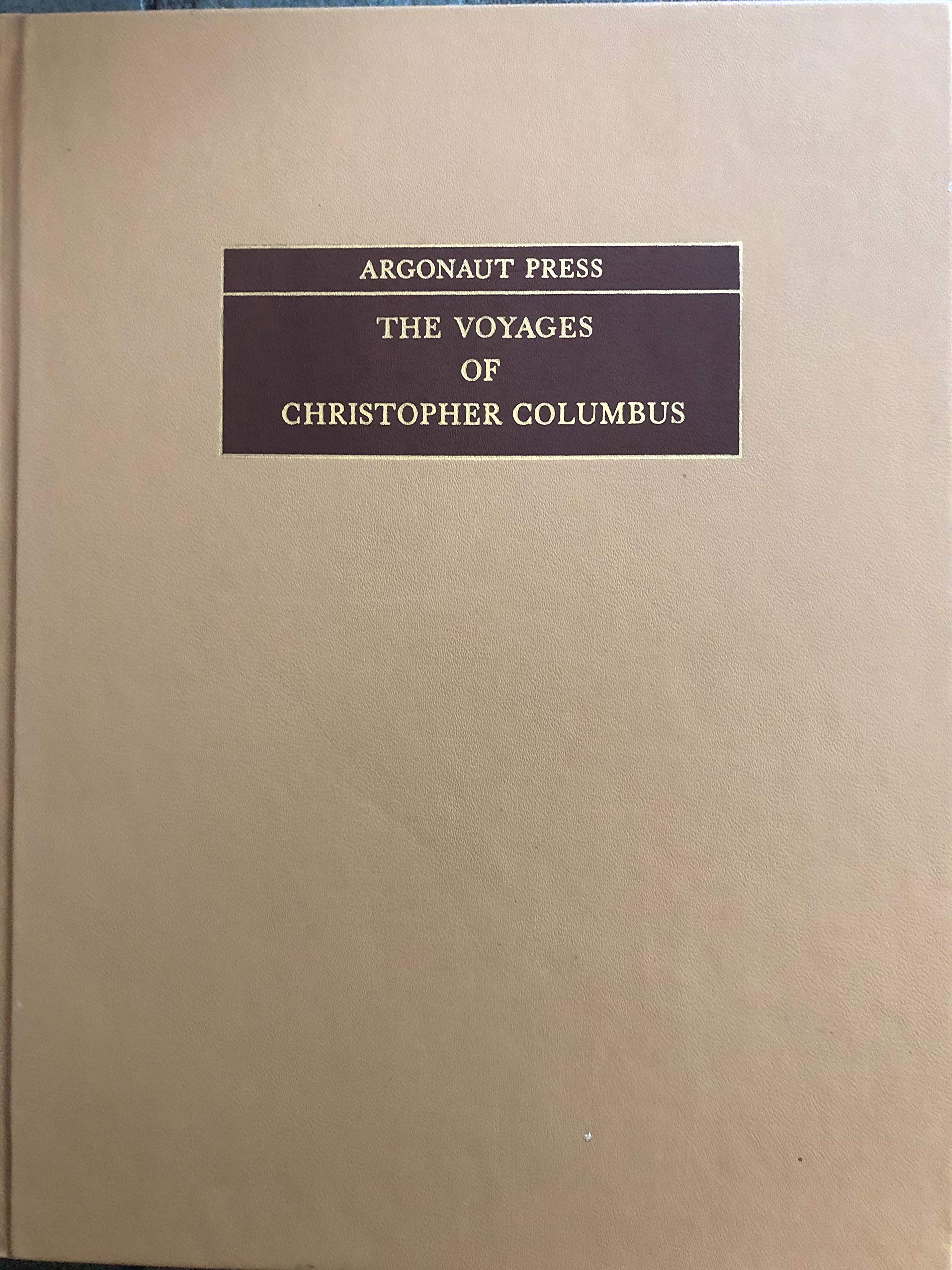 The voyages of Christopher Columbus: [Being the journals of his first and third, and the letters concerning his first and last v,Used