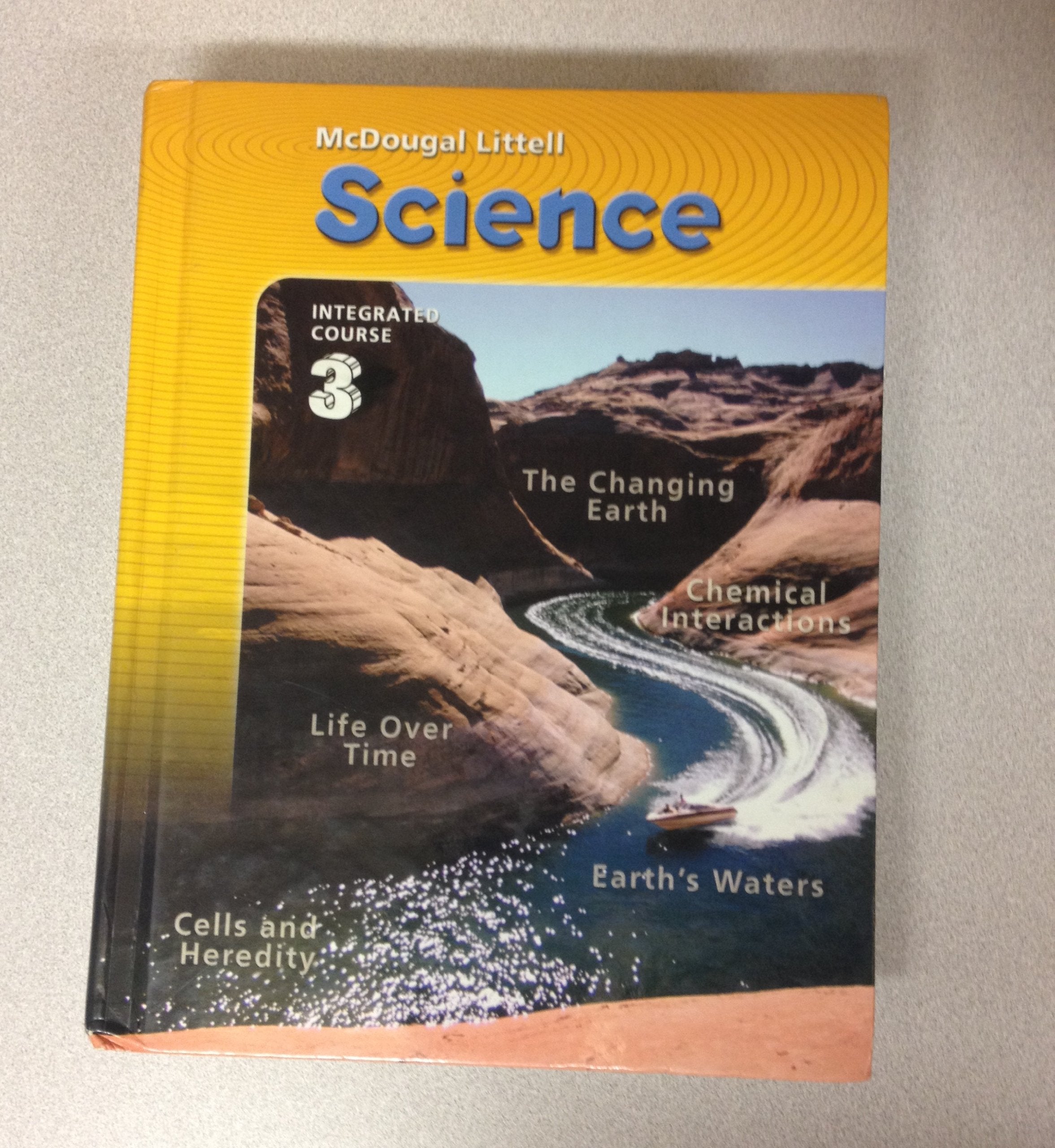 McDougal Littell Middle School Science: Student Edition Course 3 Integrated Course 3 2005,Used