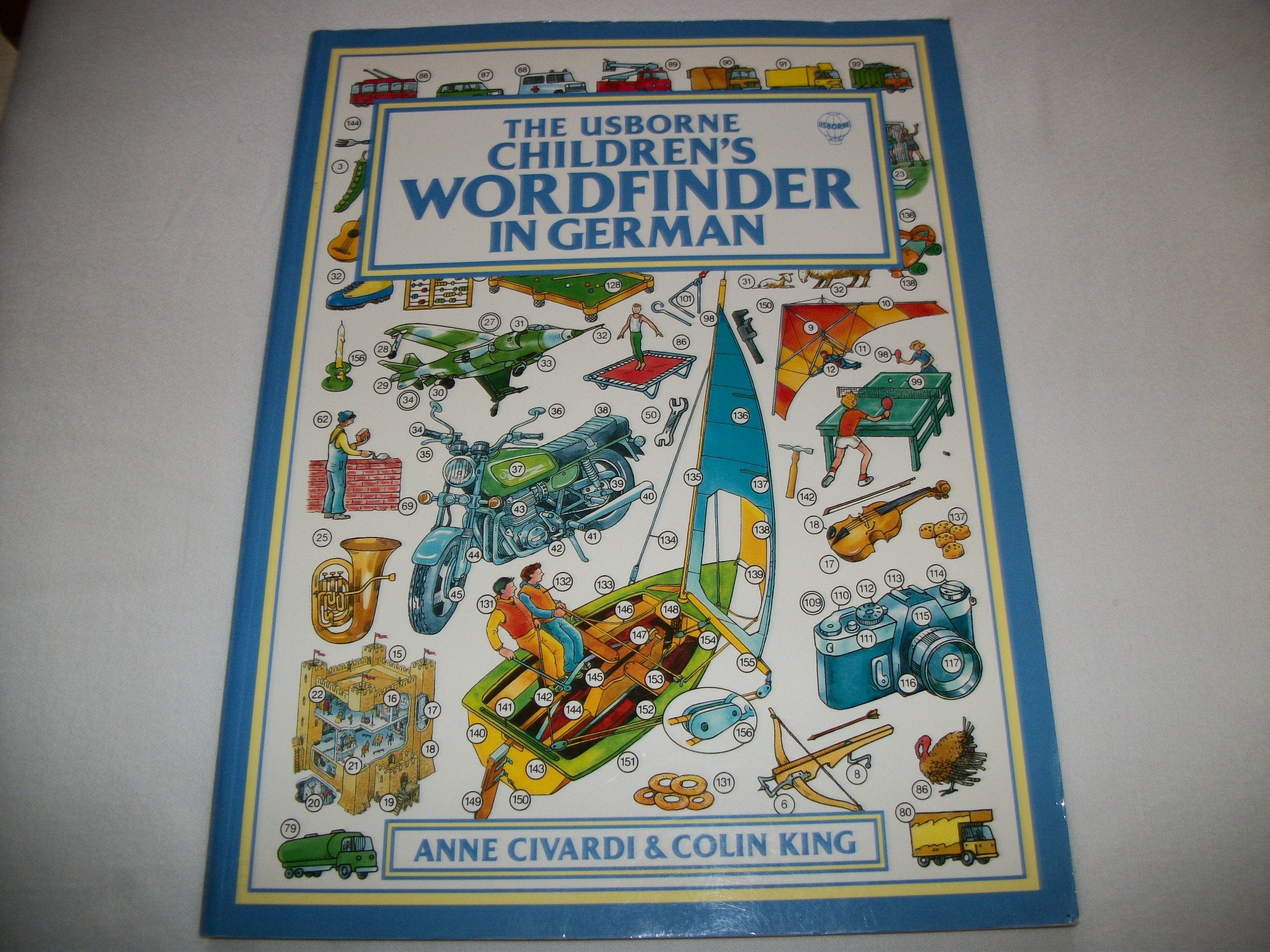 The Usborne Children's Wordfinder in German (German Edition),Used