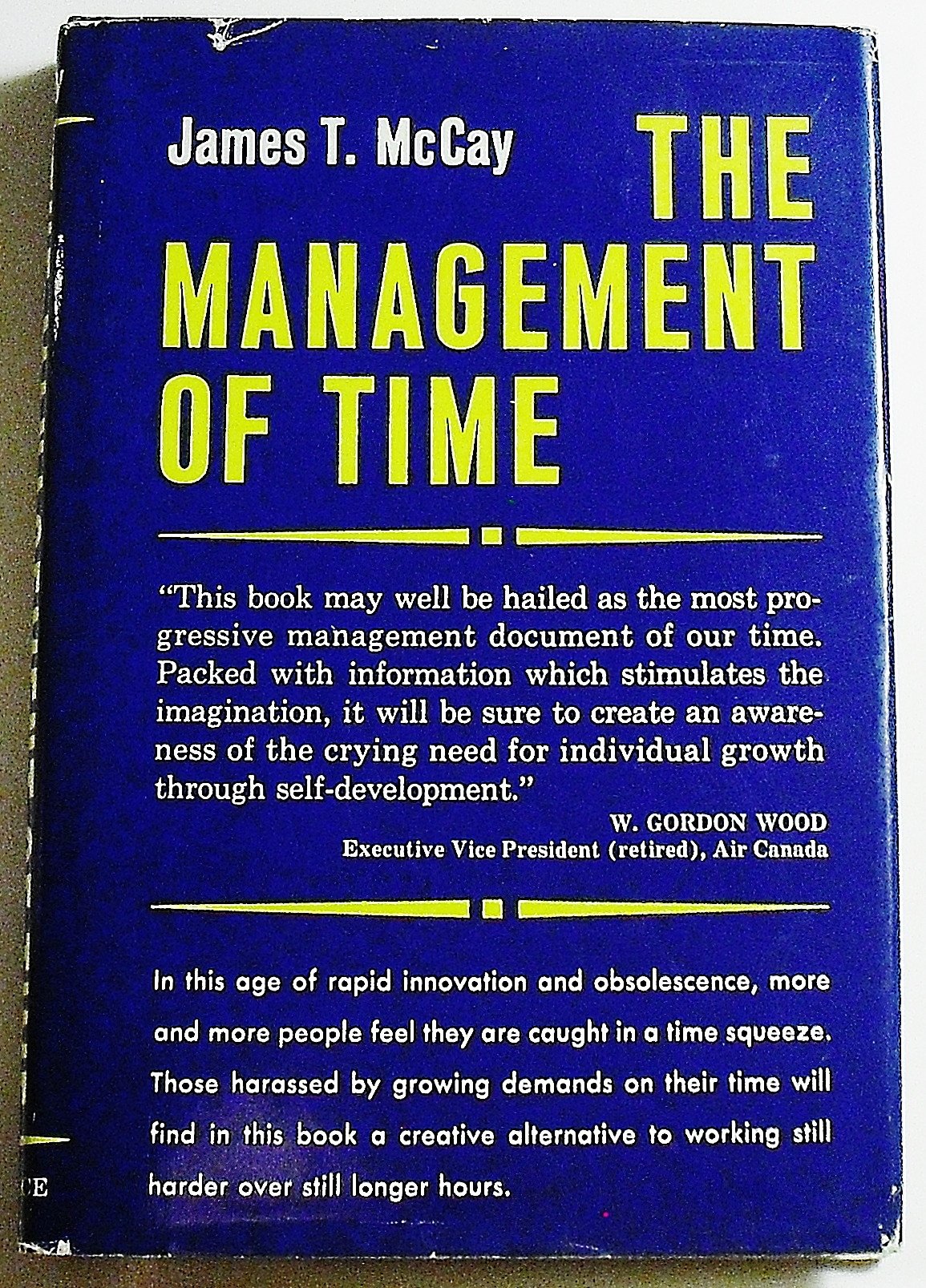 The Management Of Time.,New