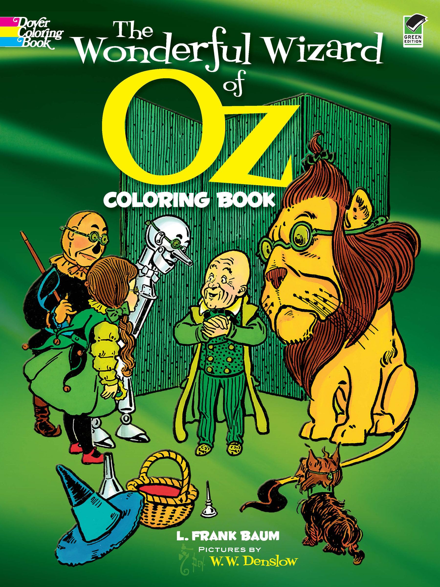 The Wonderful Wizard of Oz Coloring Book (Dover Classic Stories Coloring Book),Used
