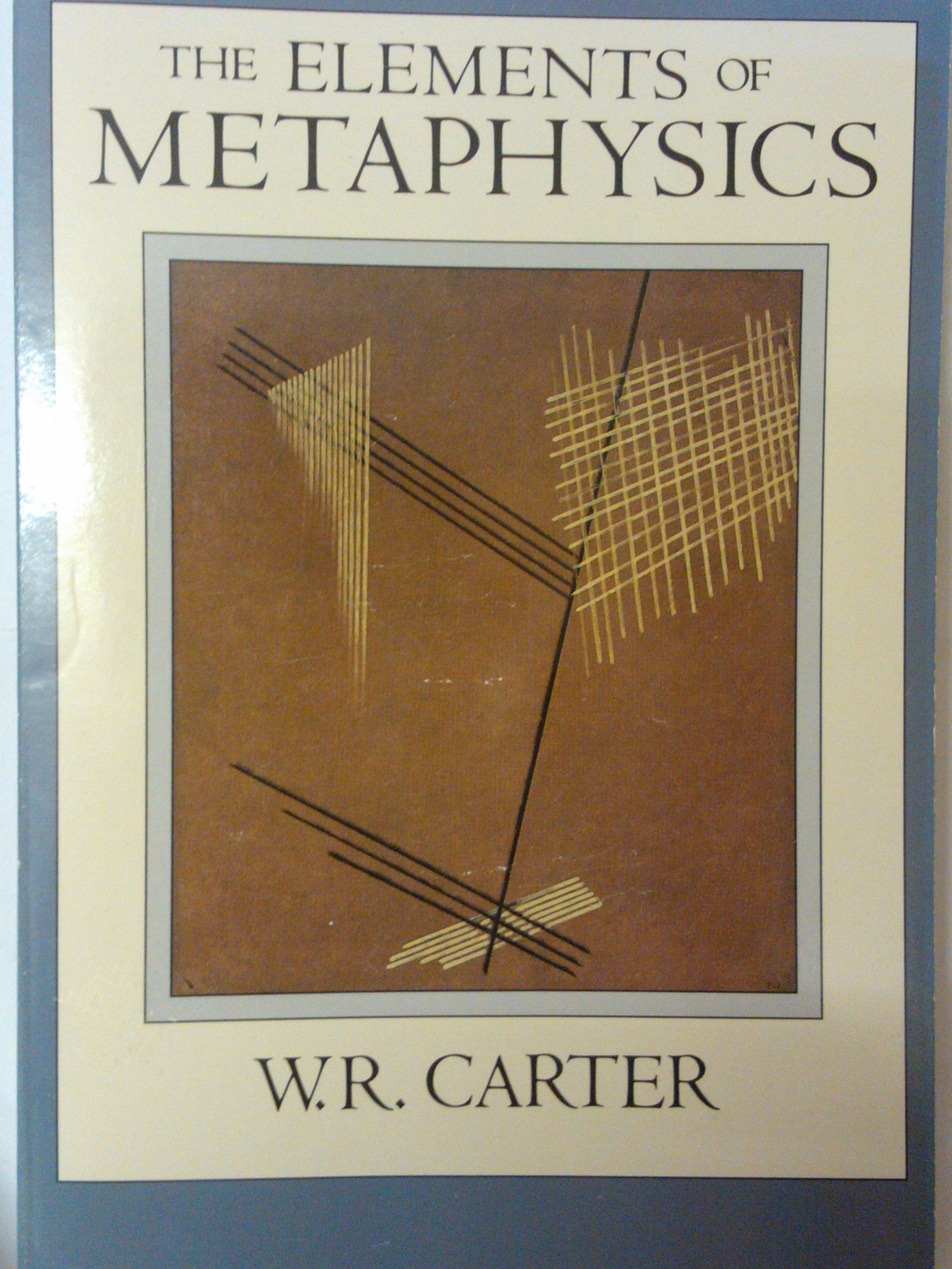 The Elements Of Metaphysics,Used
