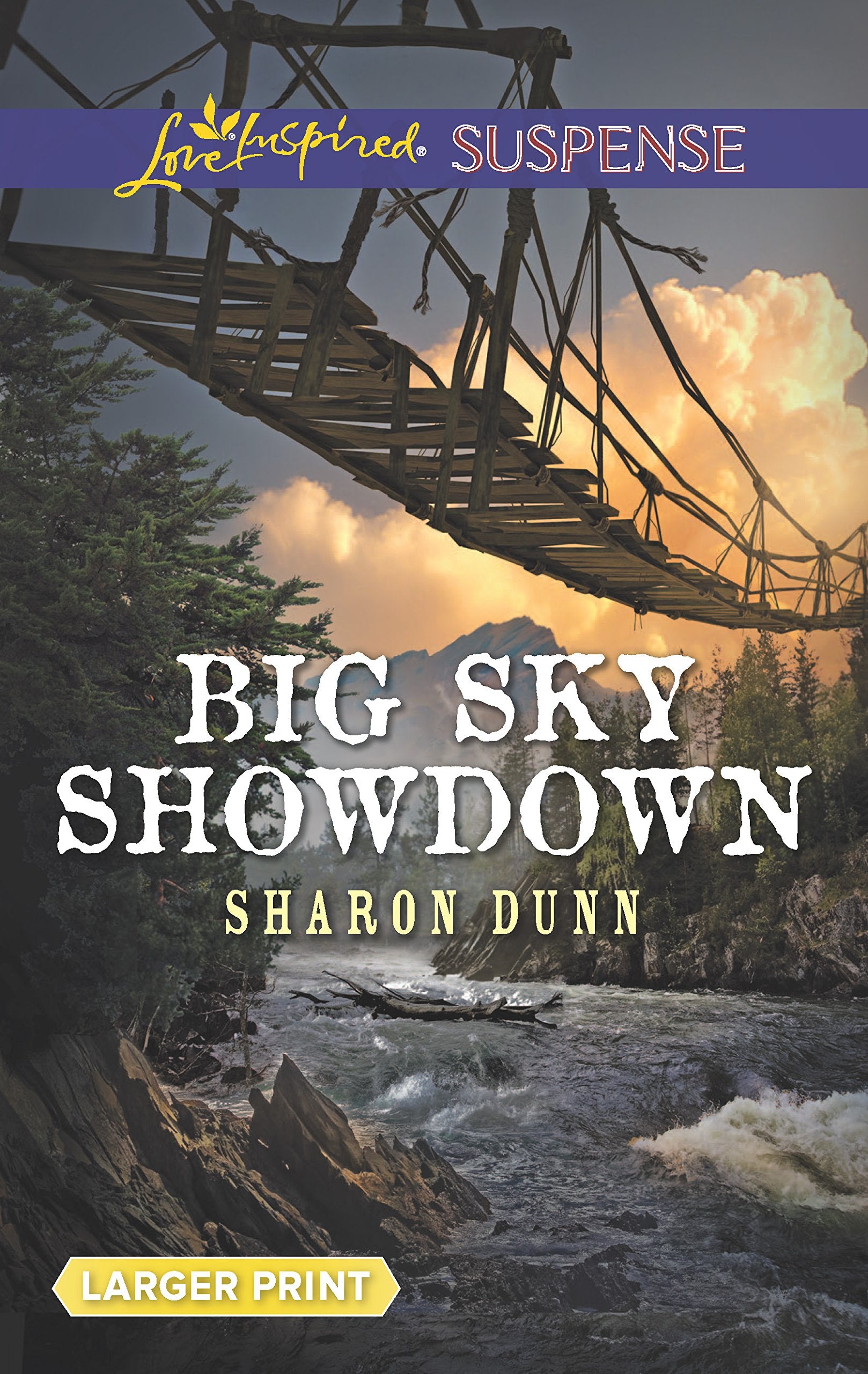 Big Sky Showdown (Love Inspired Suspense),Used