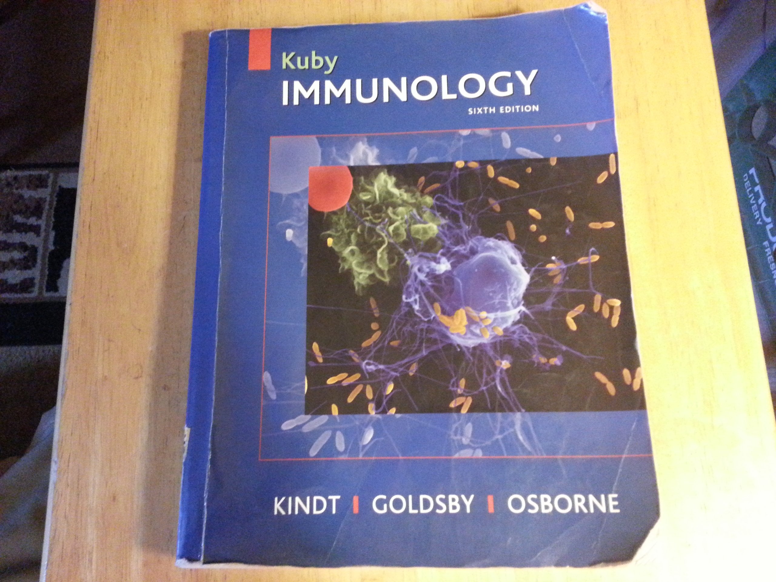 Kuby Immunology,Used