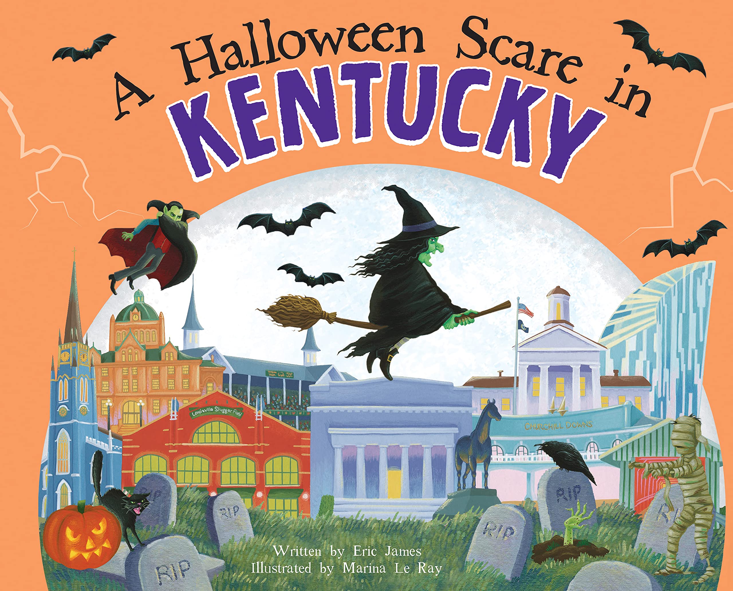 A Halloween Scare in Kentucky: A TrickorTreat Gift for Kids,Used