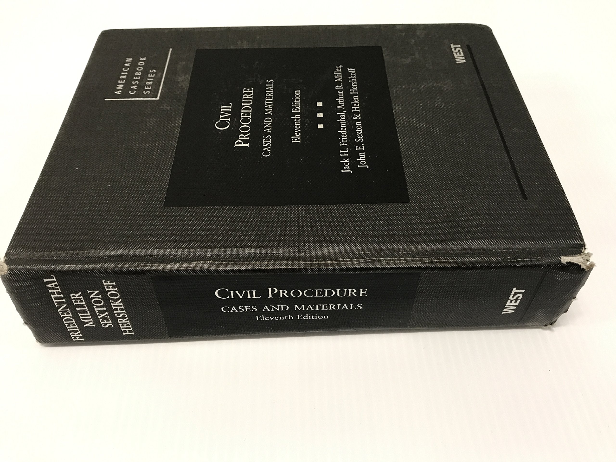 Civil Procedure: Cases and Materials, 11th Edition (American Casebook Series),Used