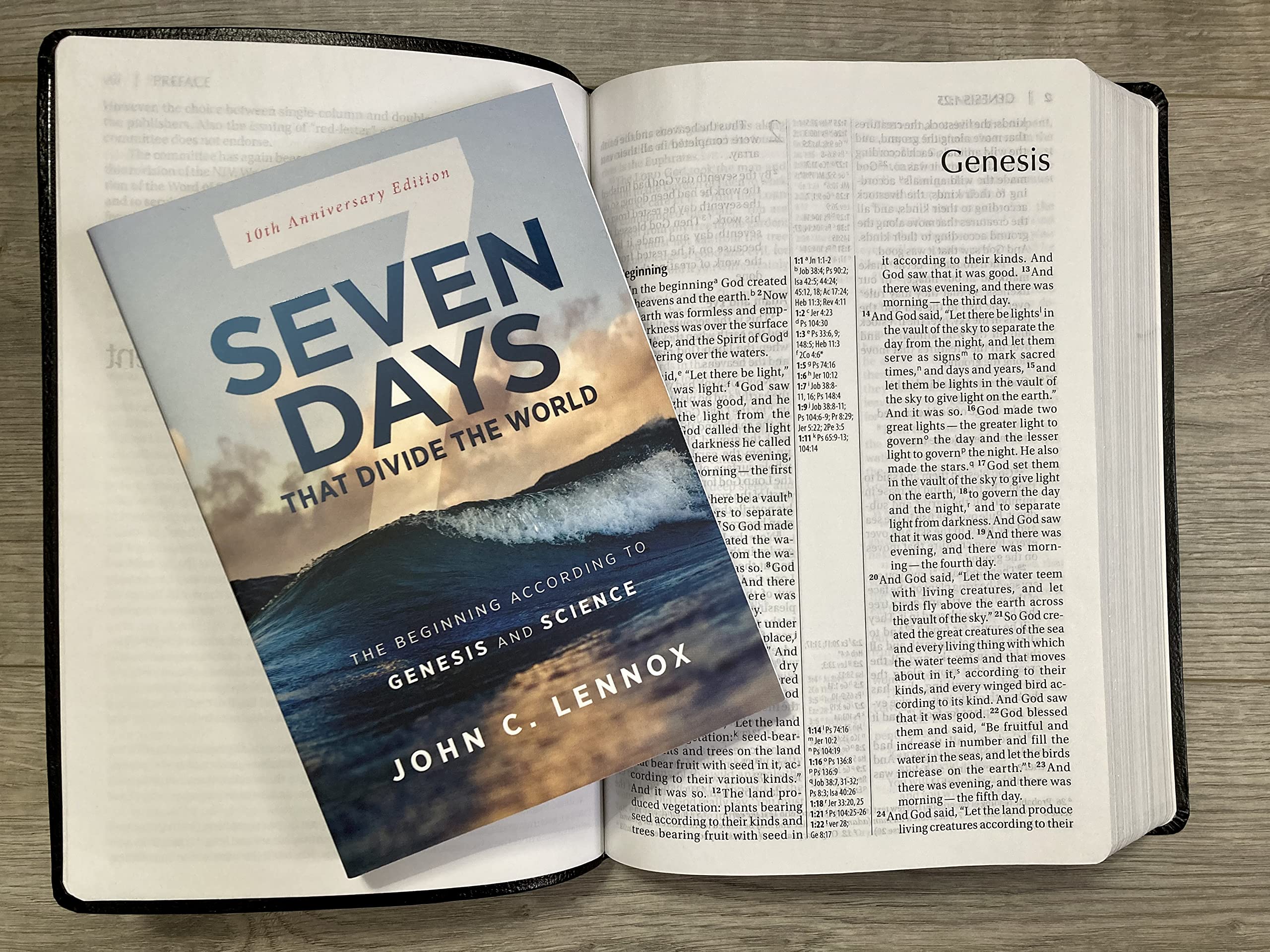 Seven Days that Divide the World, 10th Anniversary Edition: The Beginning According to Genesis and Science,Used