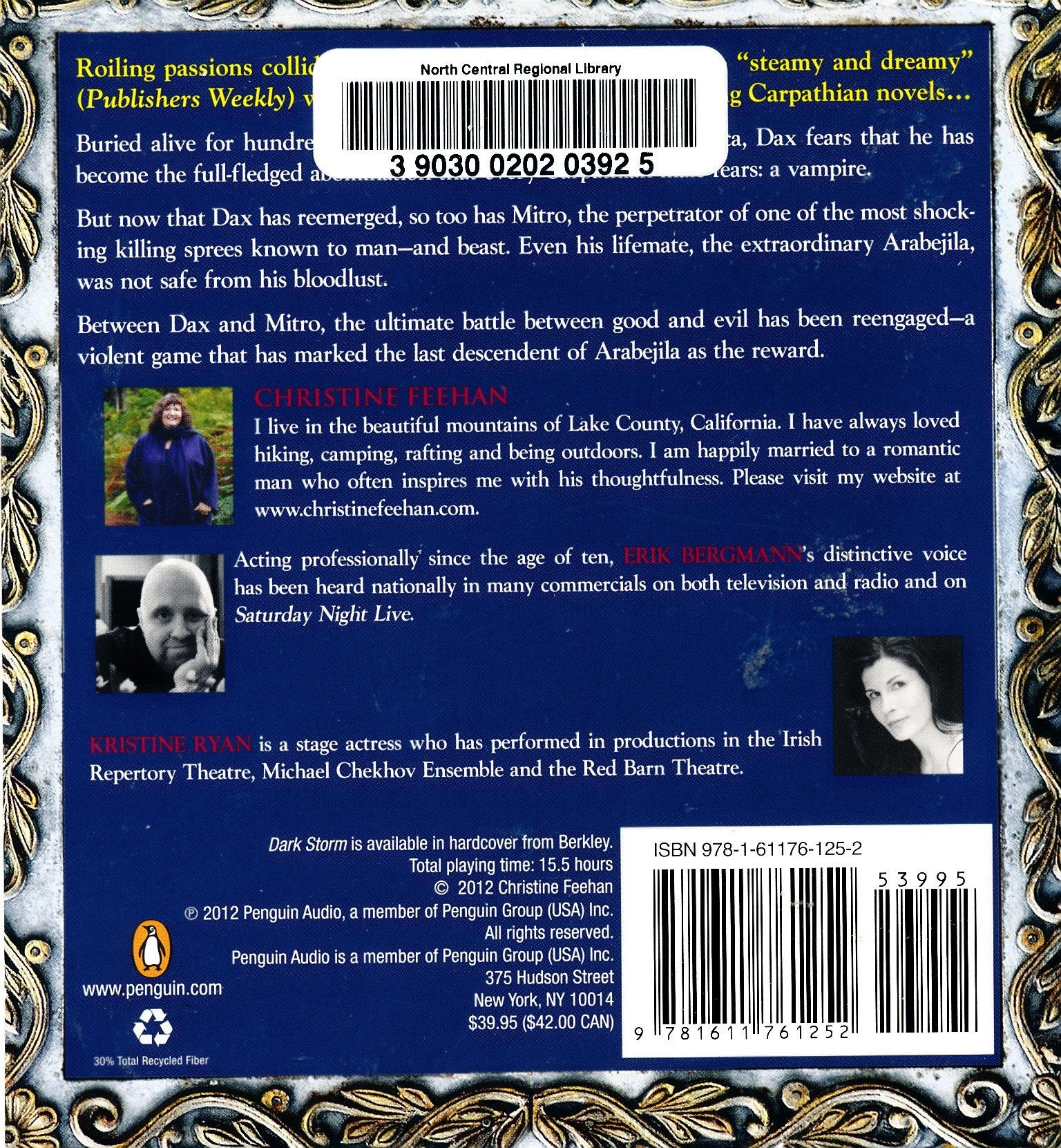 Dark Storm (Carpathian Novel, A),Used