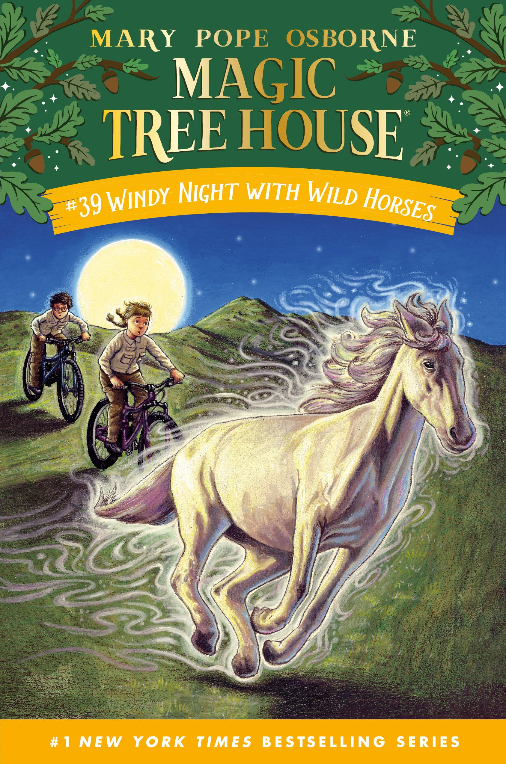 Windy Night With Wild Horses (Magic Tree House (R)),New