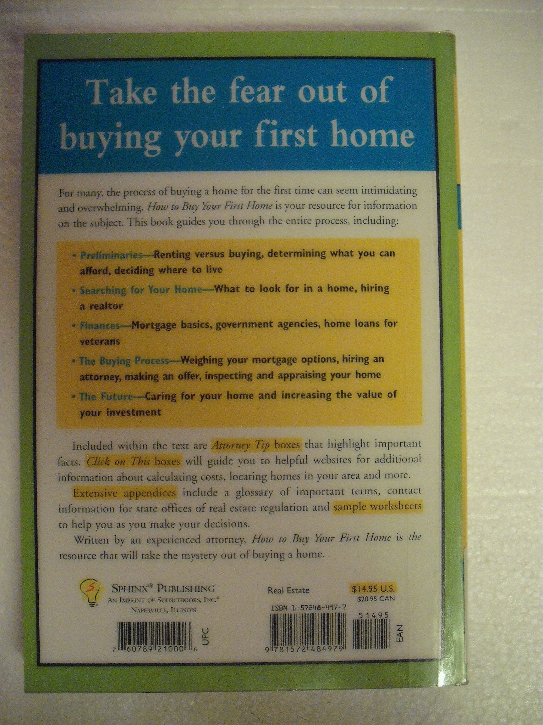 How To Buy Your First Home, Second Edition,Used