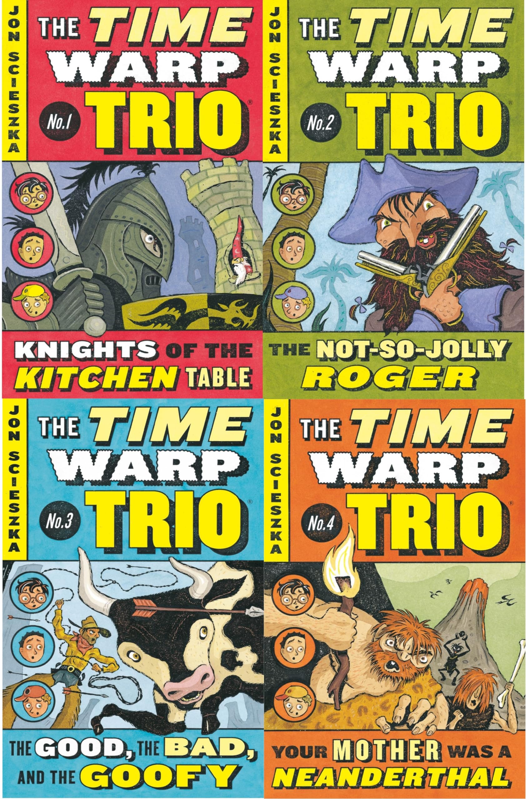 Knights of the Kitchen Table & the Notsojolly Rodger & the Good, the Bad, and the Goofy & Your Mother Was a Neanderthal: Knigh,Used