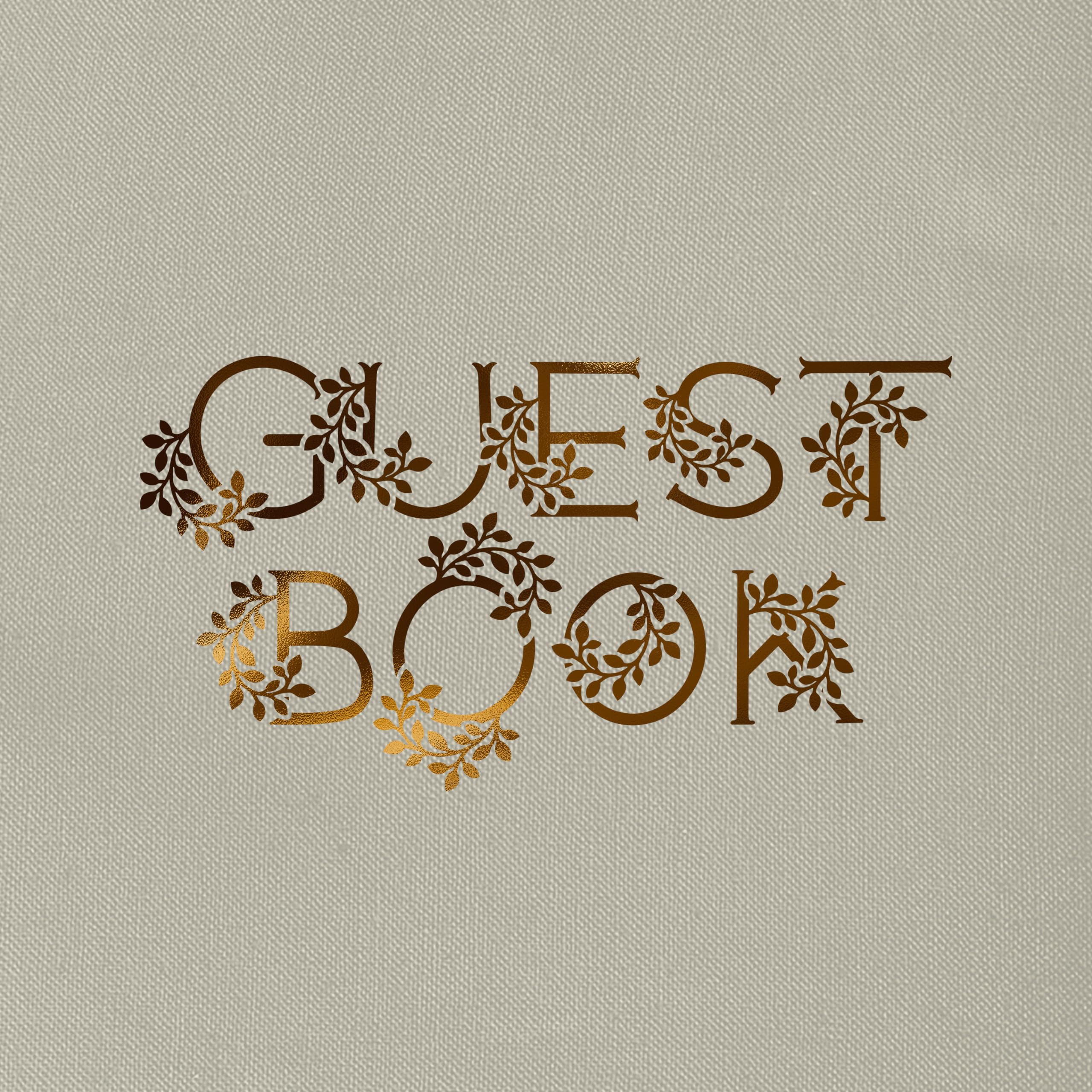 Wedding Guest Book: An Heirloomquality Guest Book With Foil Accents And Handdrawn Illustrations,Used