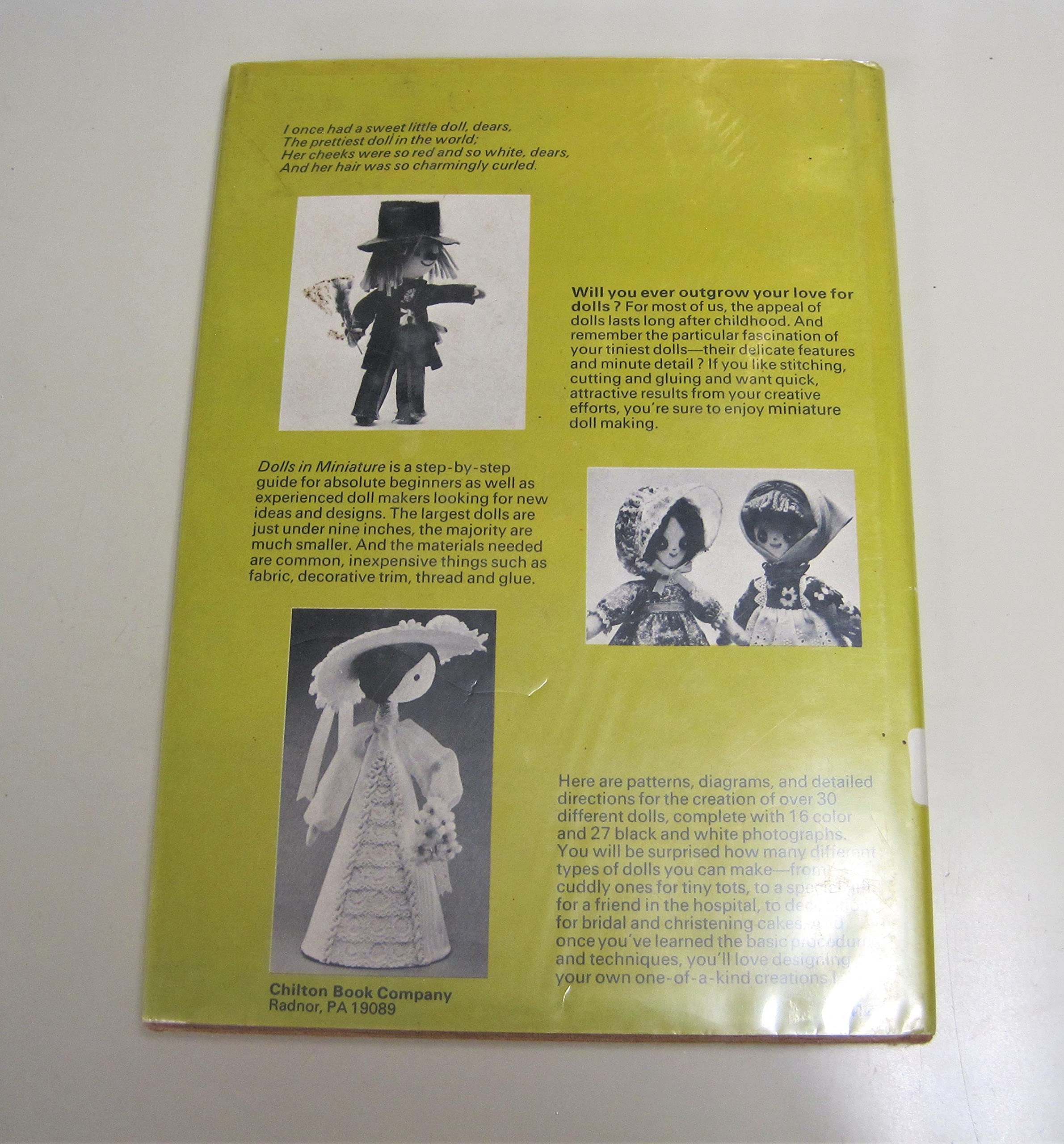 Dolls in miniature (Chilton's creative crafts series),Used