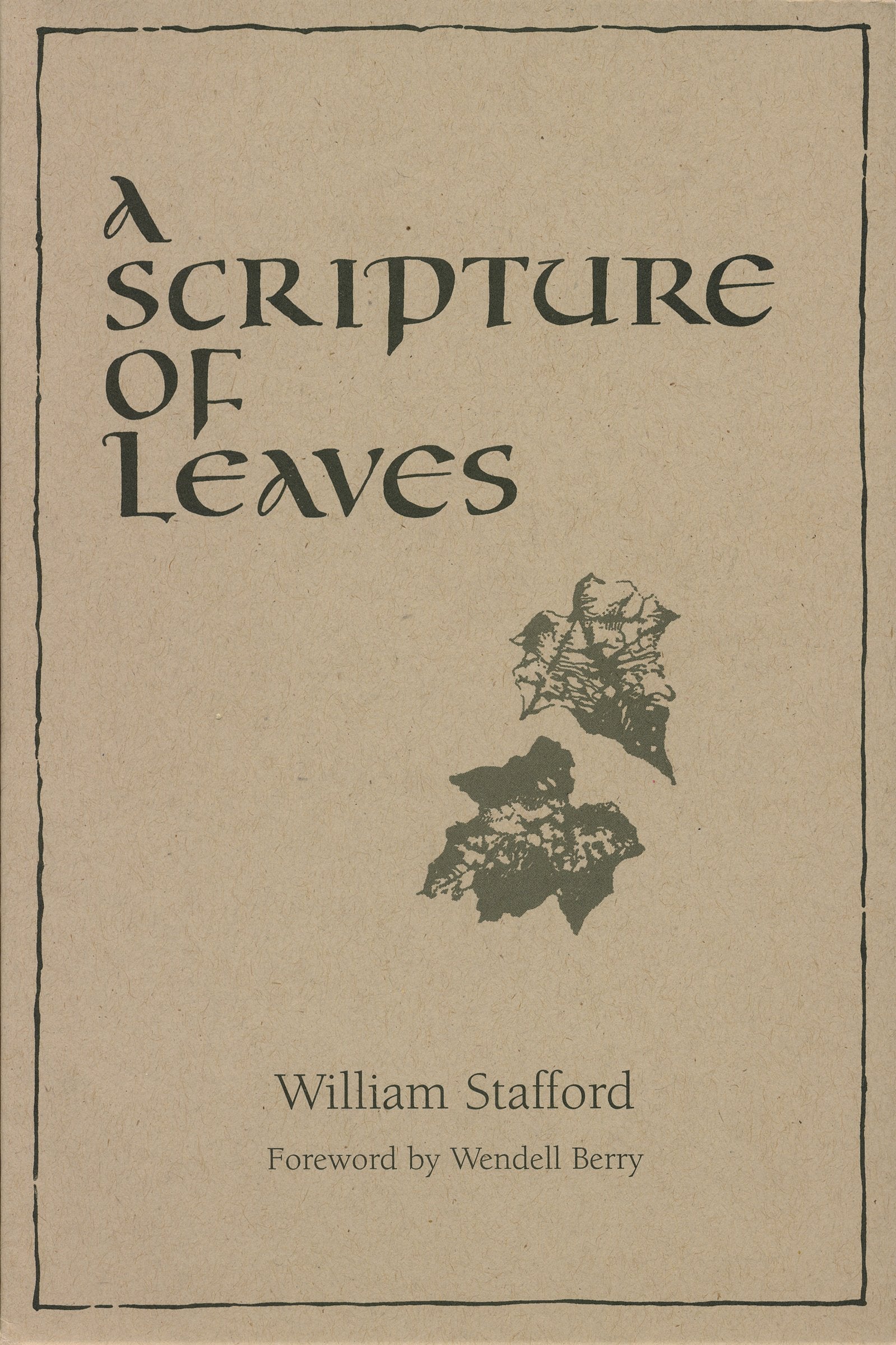 A Scripture of Leaves,Used