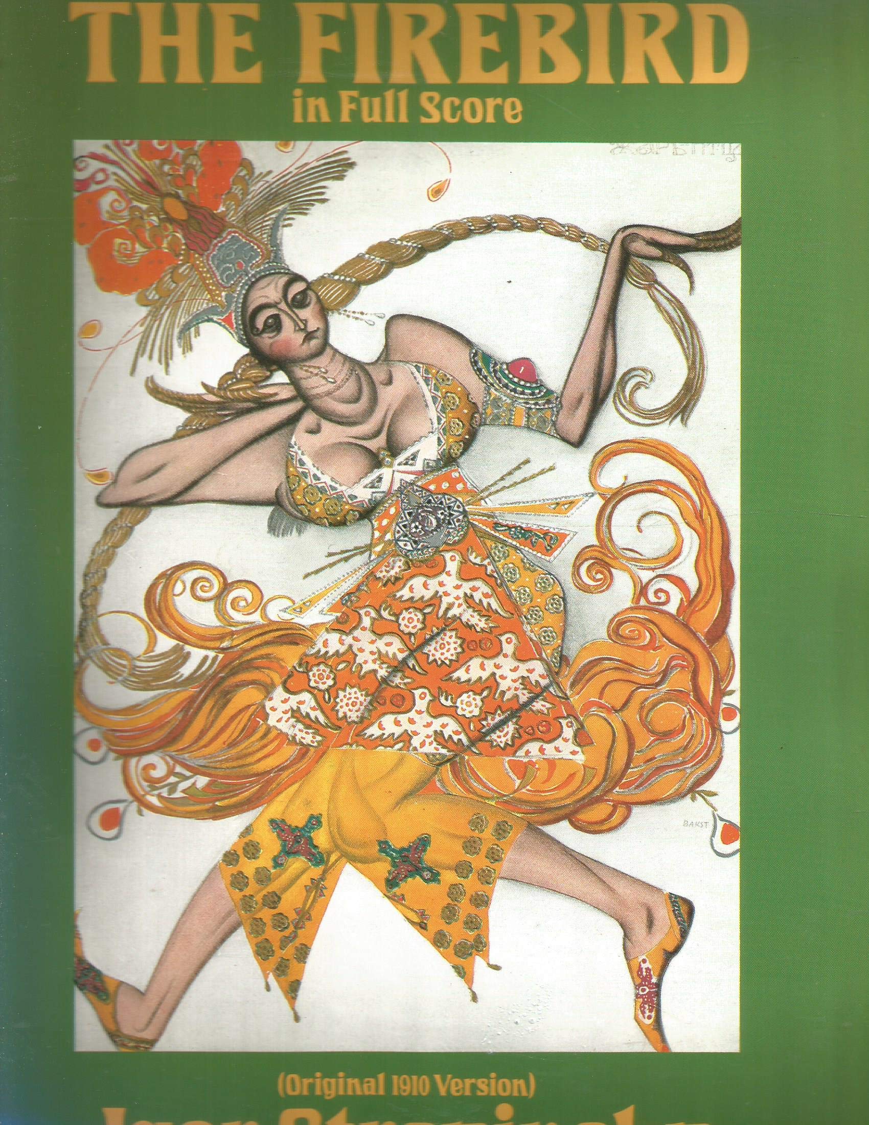 The Firebird In Full Score (Original 1910 Version) (Dover Orchestral Music Scores)