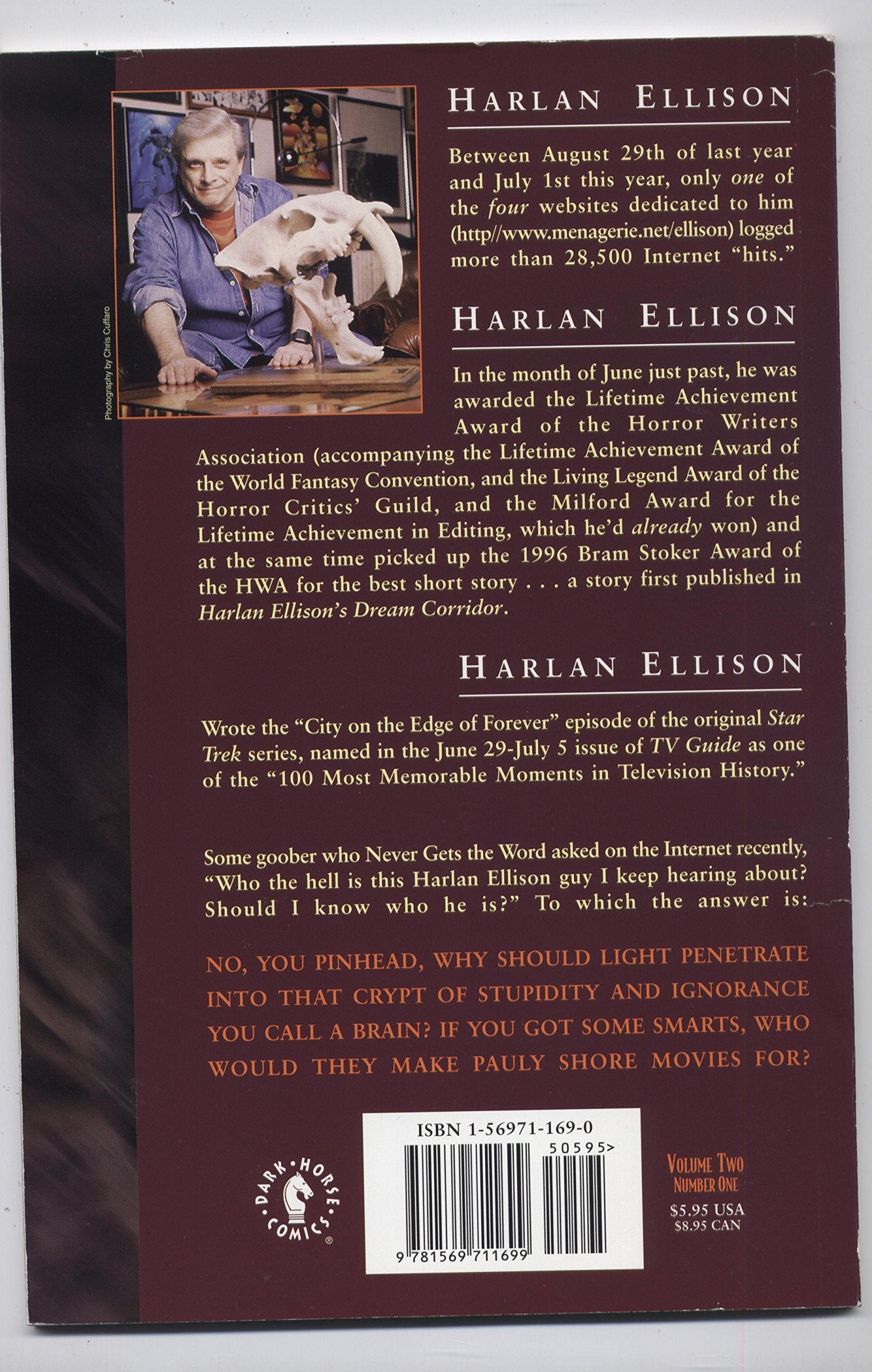 Harlan Ellison's Dream Corridor Quarterly, Vol. 2, No. 1,Used