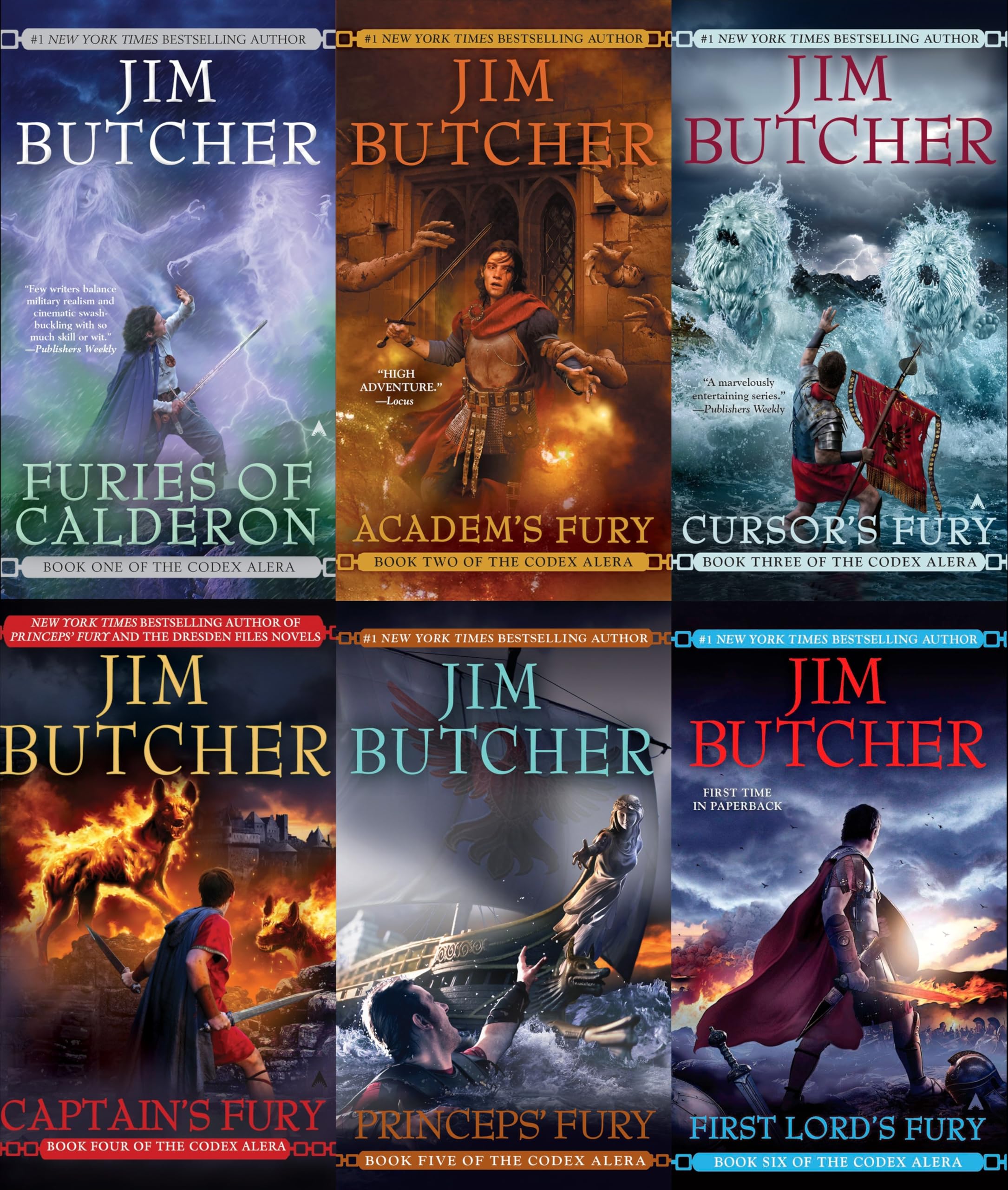 The Codex Alera (6 Books)