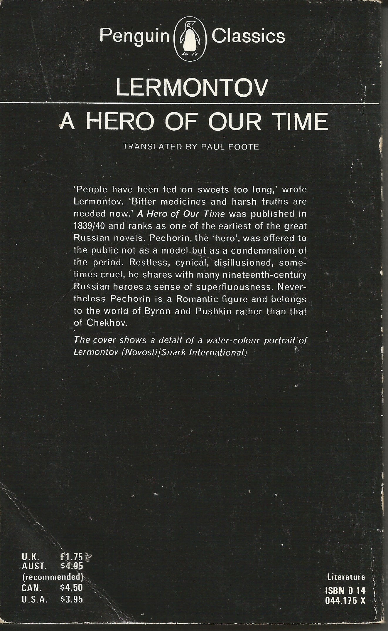 Hero of Our Time,Used