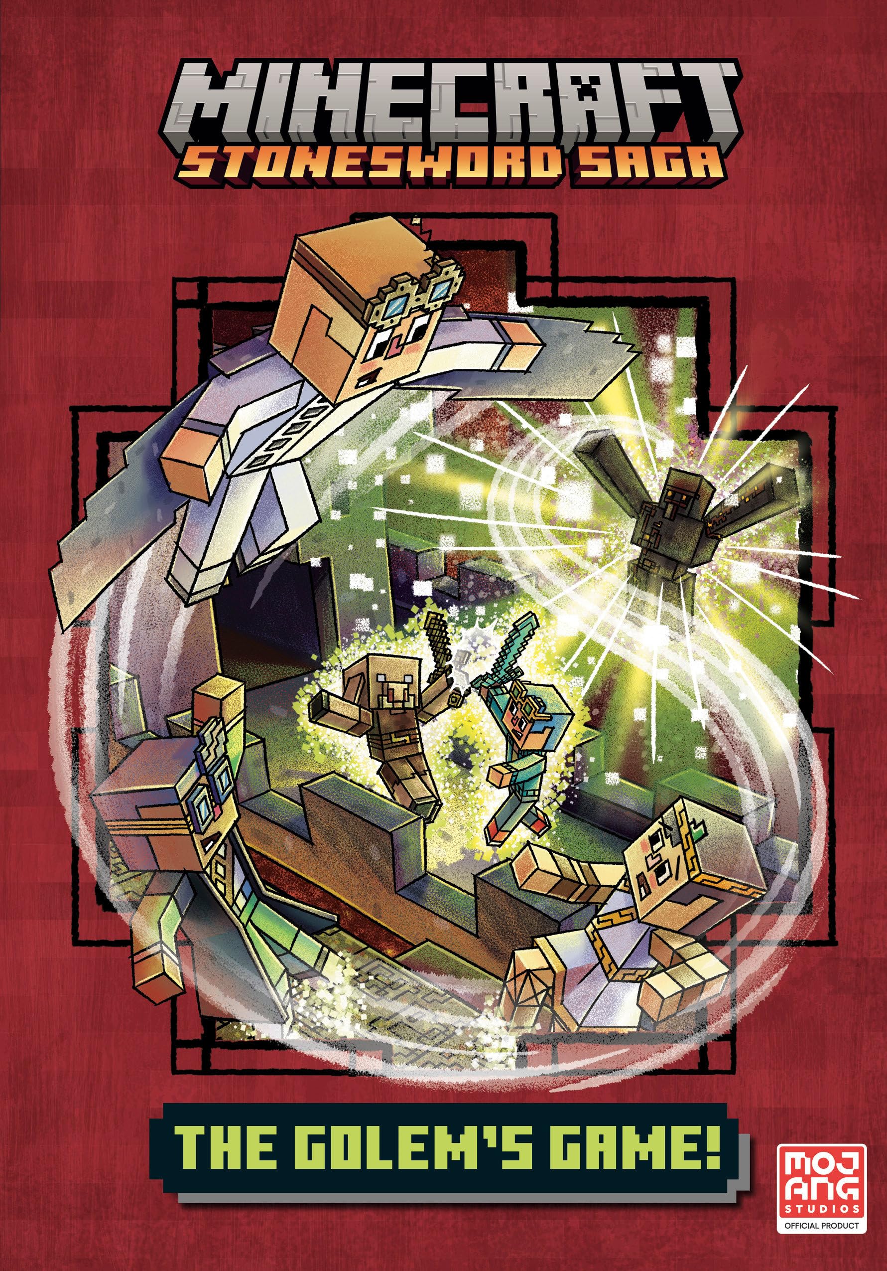 The Golem'S Game! (Minecraft Stonesword Saga #5),New