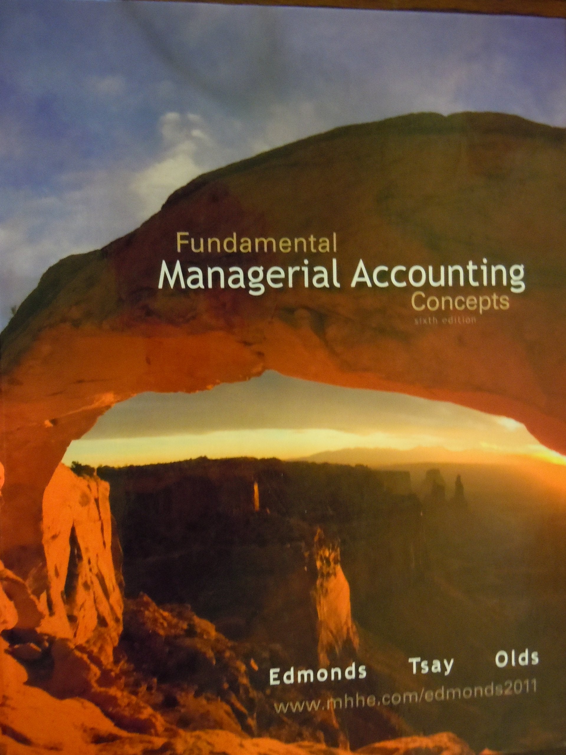 Fundamental Managerial Accounting Concepts,Used