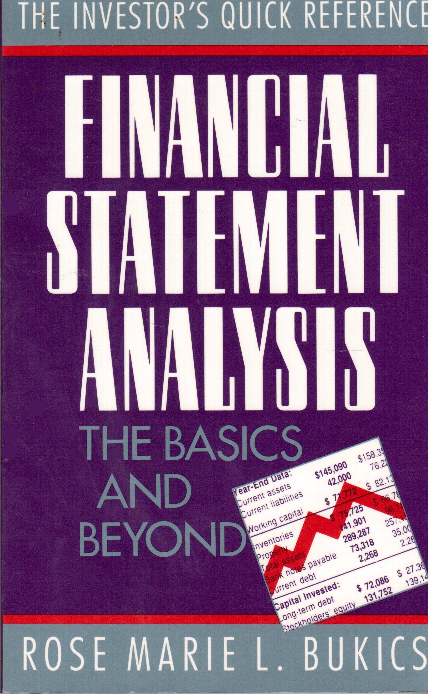 The Investor's Quick Reference: Financial Statement Analysis : The Basics and Beyond,Used