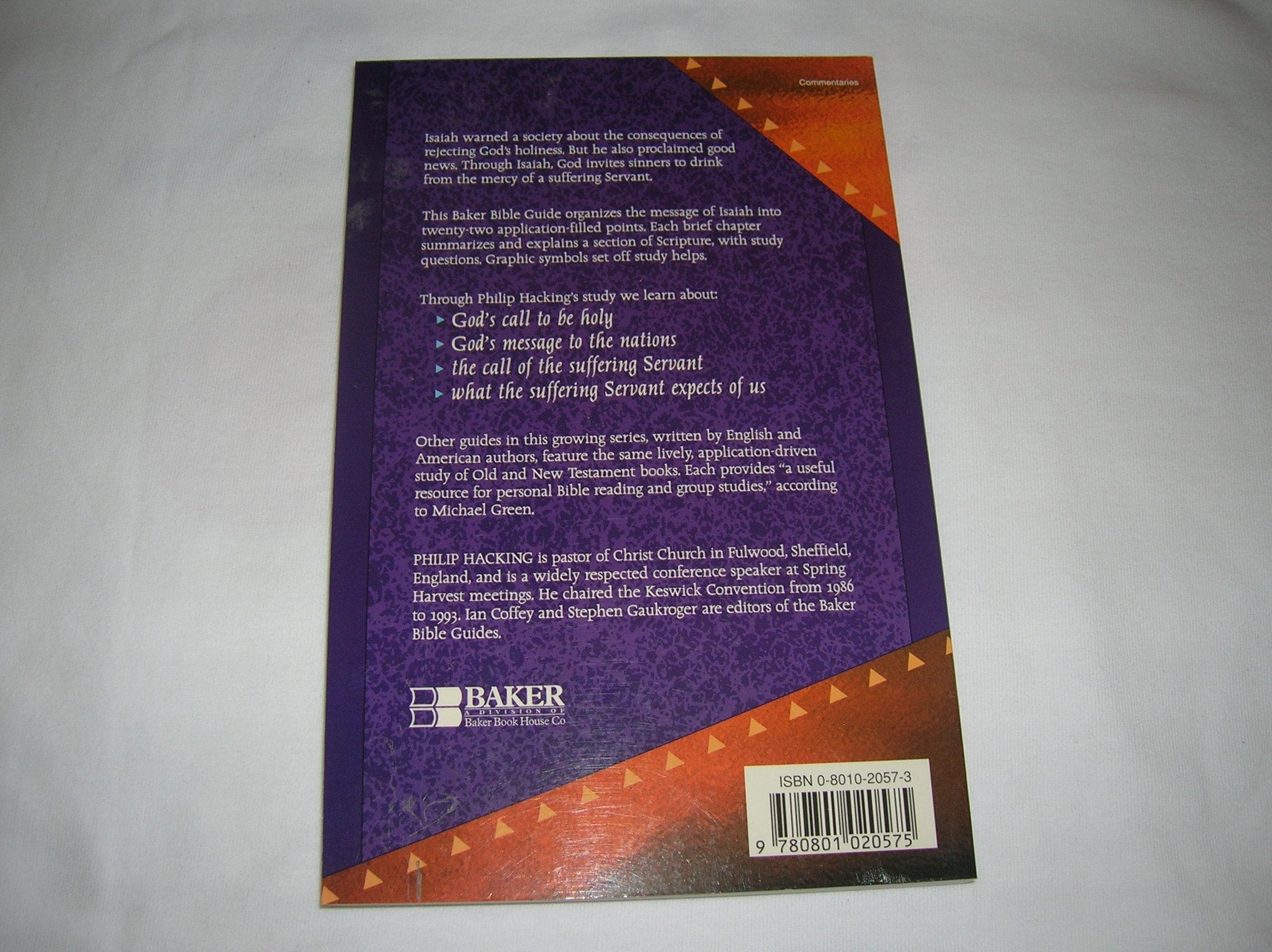 Isaiah: Free to Suffer and to Serve (Baker Bible Guides),Used