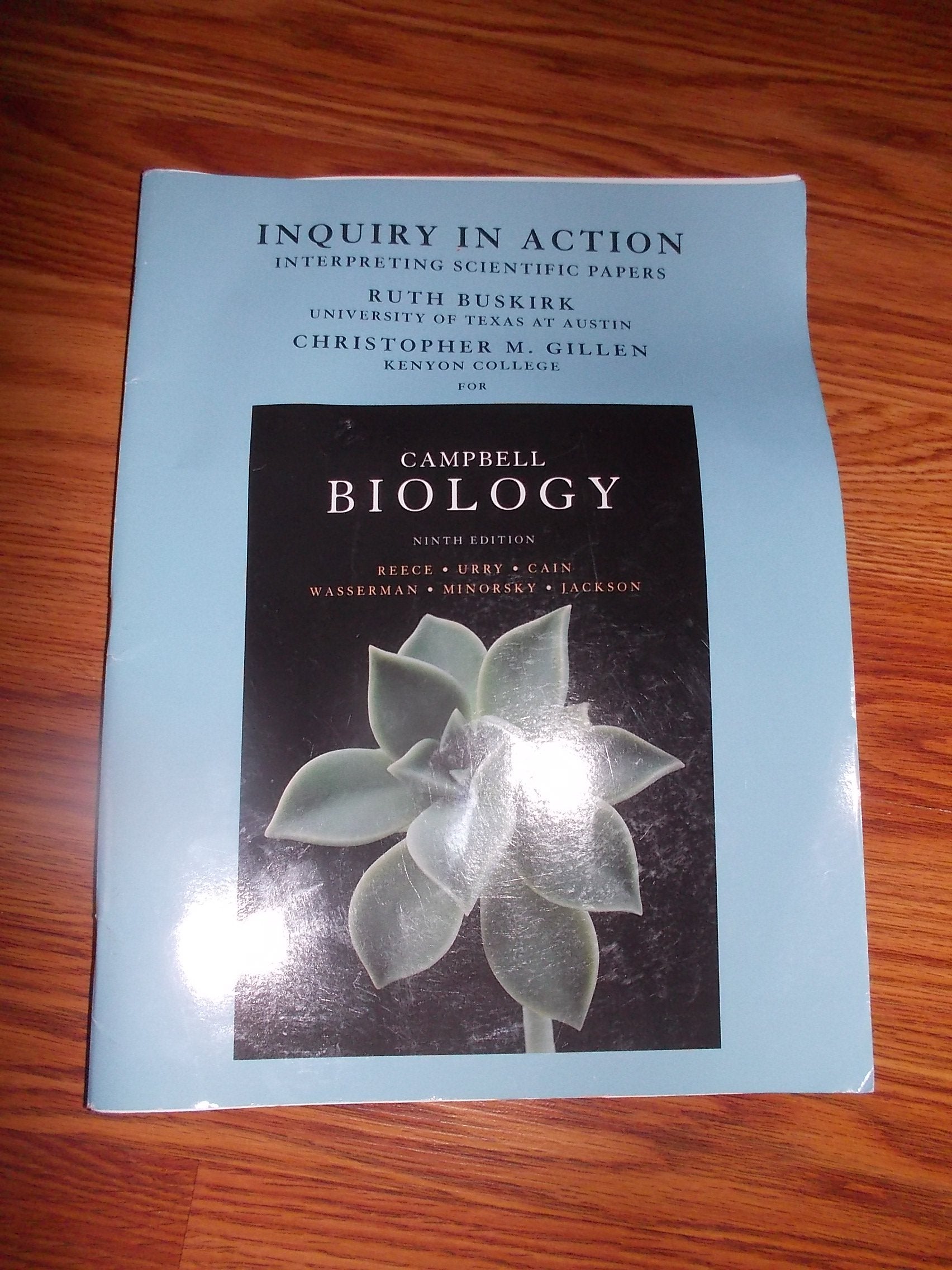 Inquiry in Action: Interpreting Scientific Papers,Used