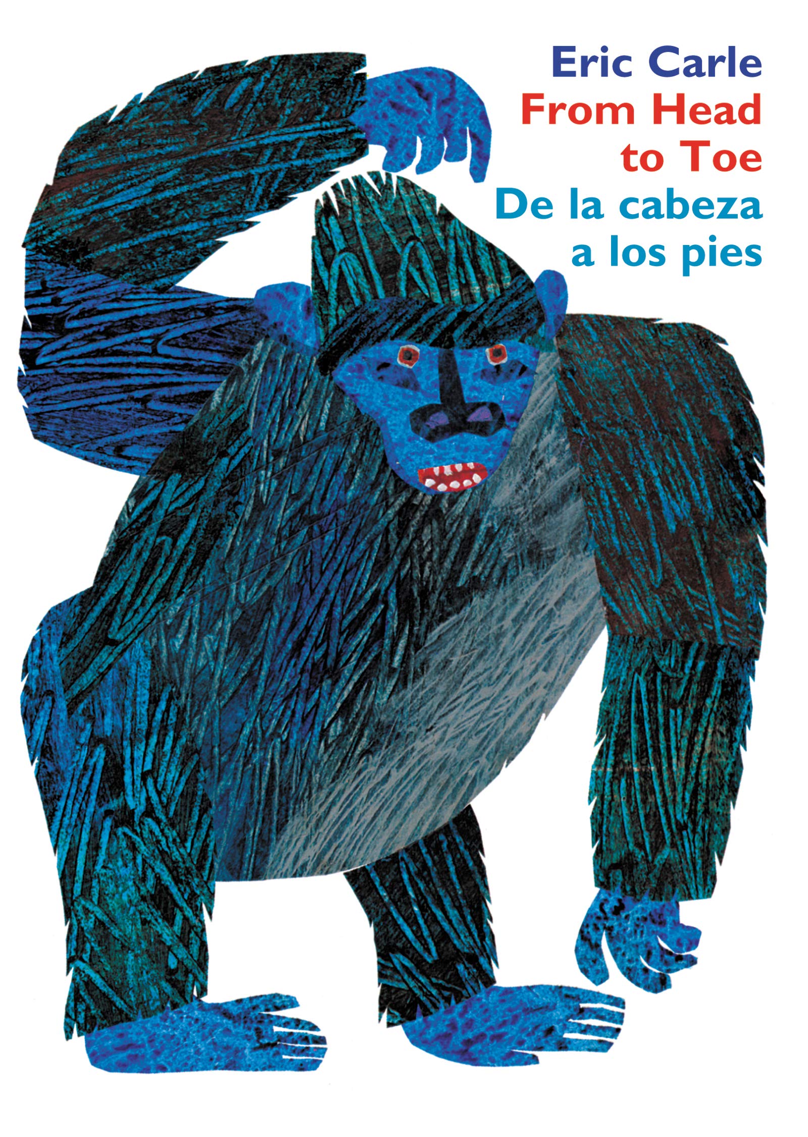 From Head To Toe/De La Cabeza A Los Pies Board Book: Bilingual Englishspanish,New