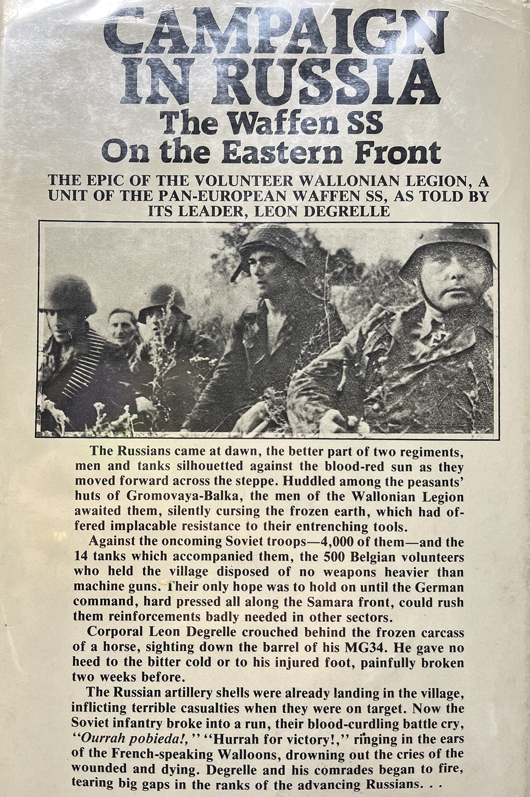 Campaign in Russia: The Waffen SS on the Eastern Front,Used