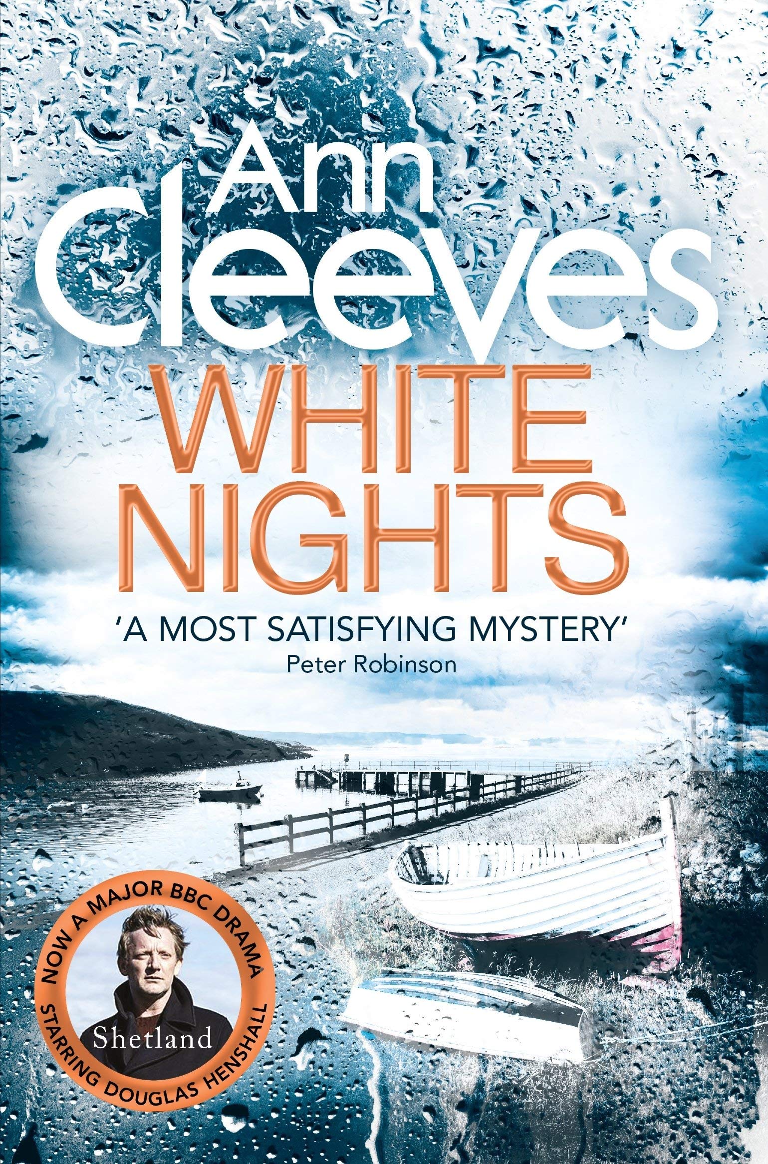 Ann Cleeves Shetland Series 8 Books Collection Set (Raven Black, White Nights, Red Bones, Blue Lightning, Dead Water, Thin Air, ,Used