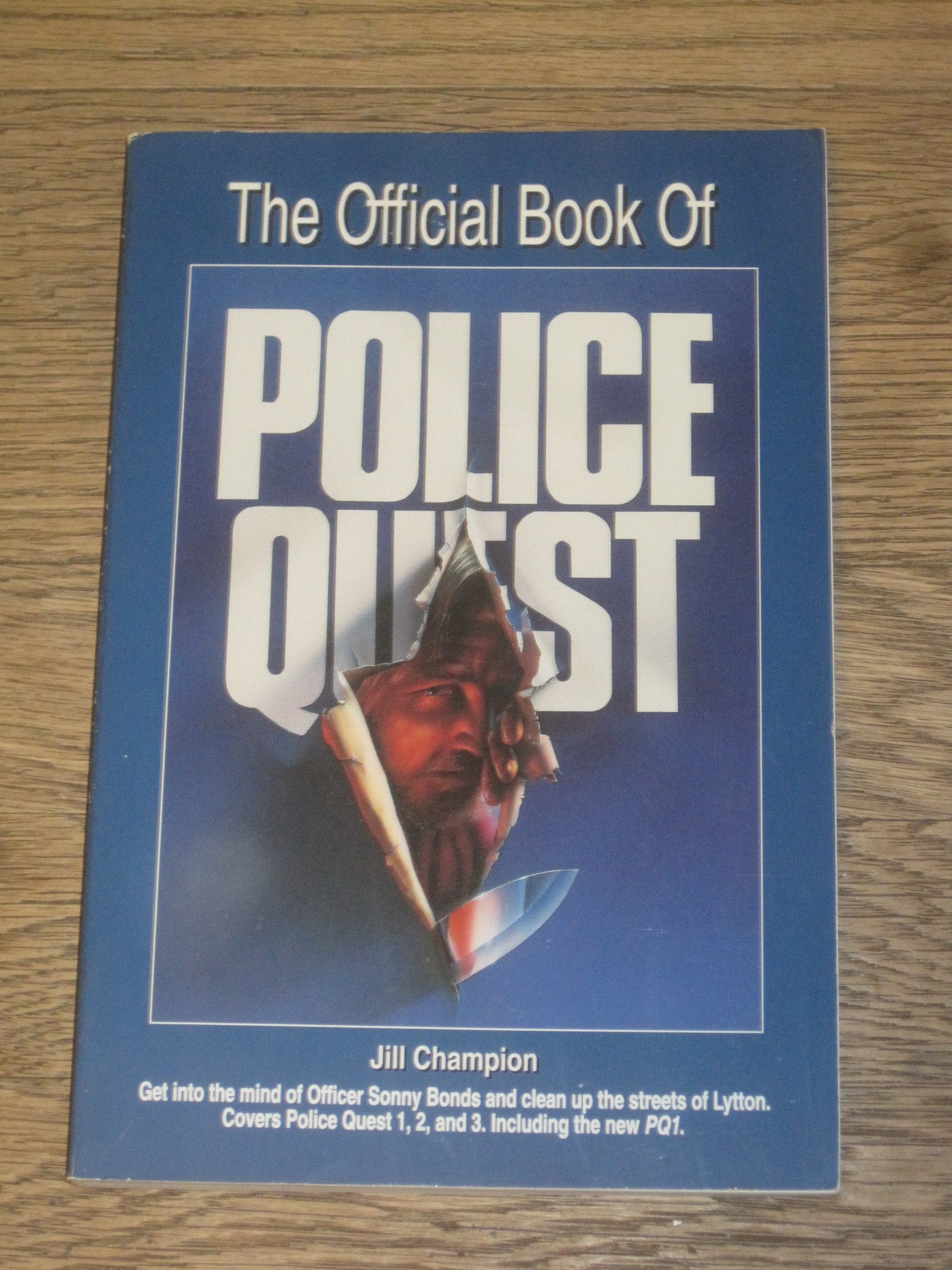 The Official Book Of Police Quest,Used