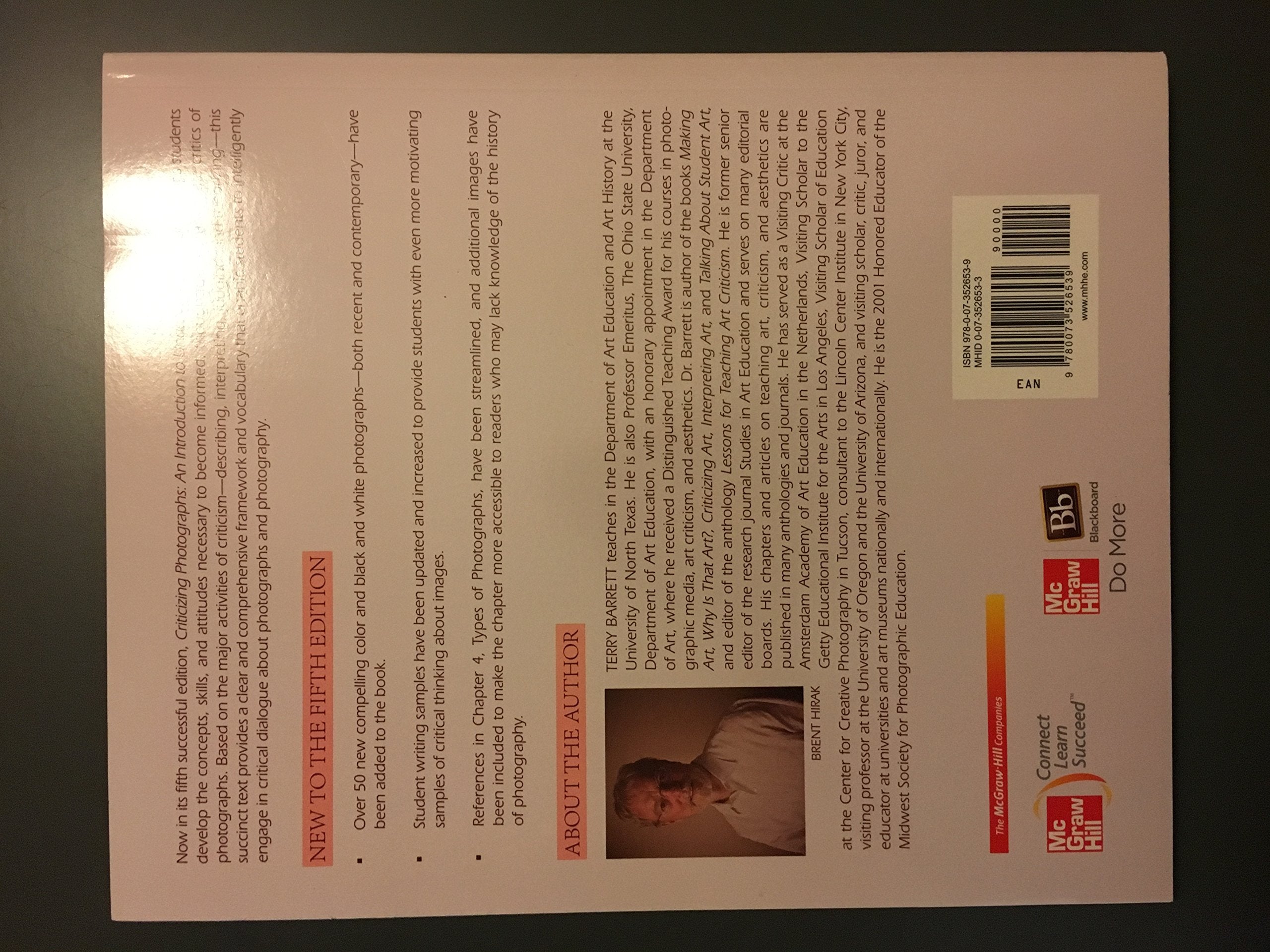 Criticizing Photographs,New