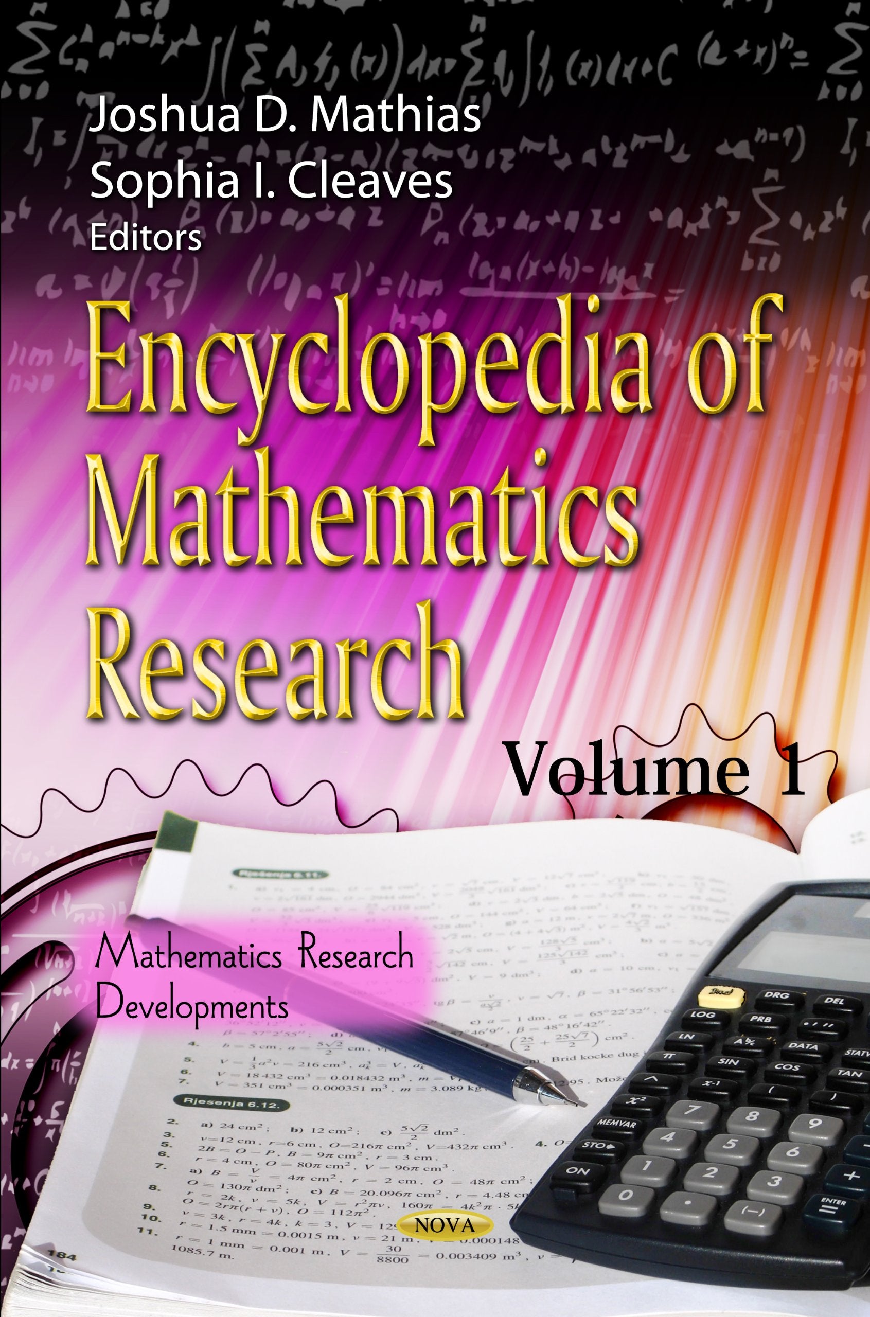 Encyclopedia Of Mathematics Research (3 Volume Set),Used