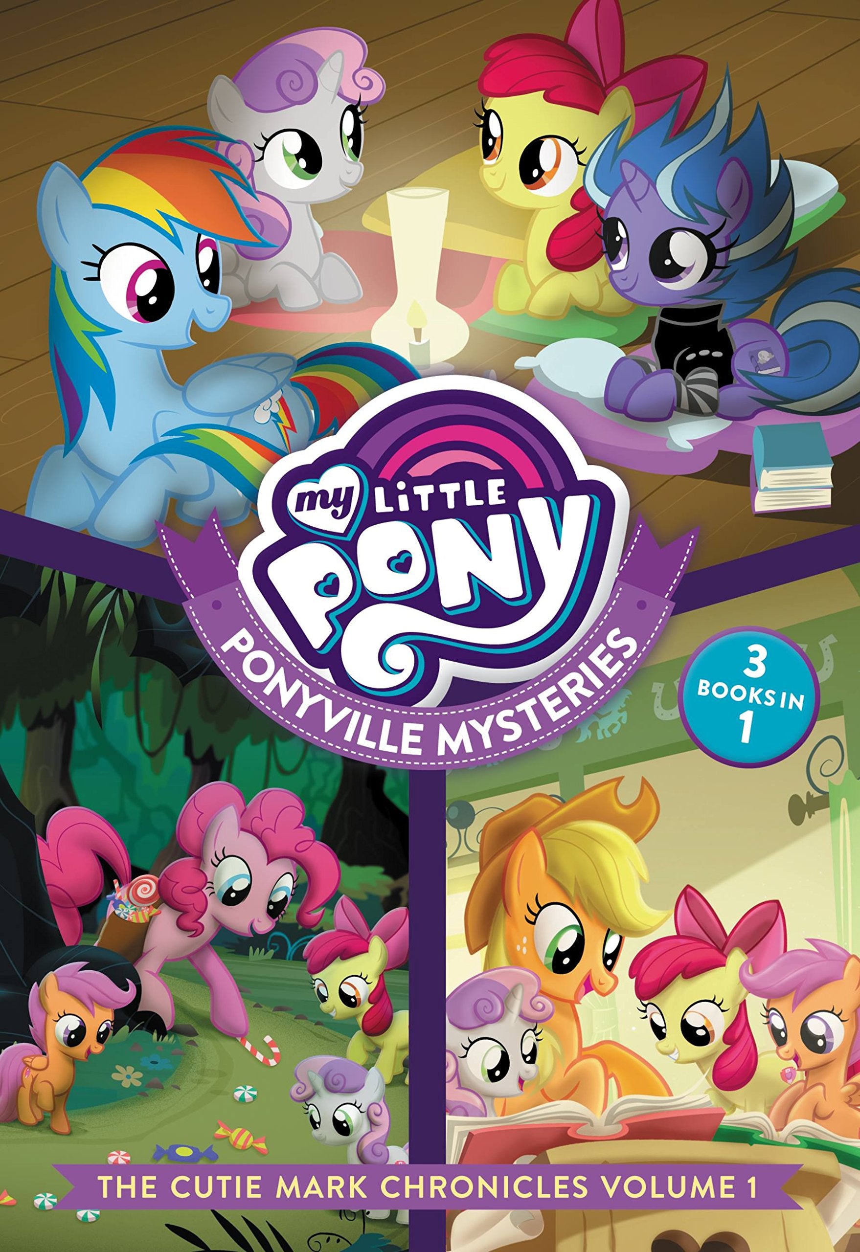 My Little Pony: Ponyville Mysteries: The Cutie Mark Chronicles Volume 1,Used