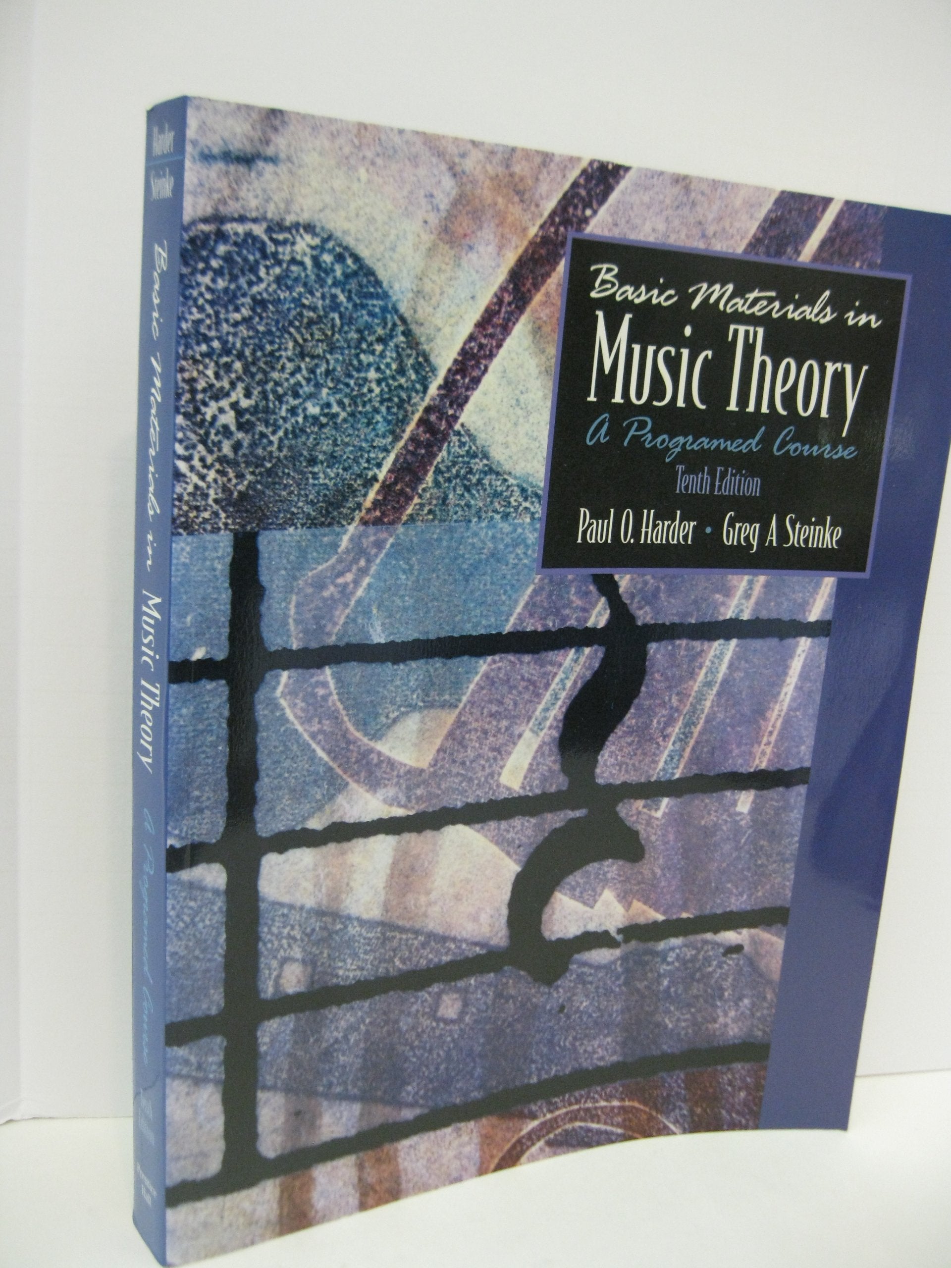 Basic Materials In Music Theory: A Programmed Course, 10Th Edition (Book Only),Used