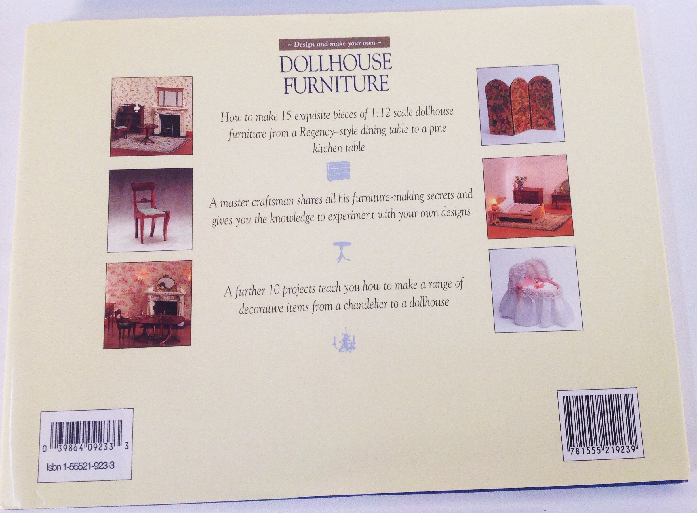 Design and Make Your Own Doll Furniture,New