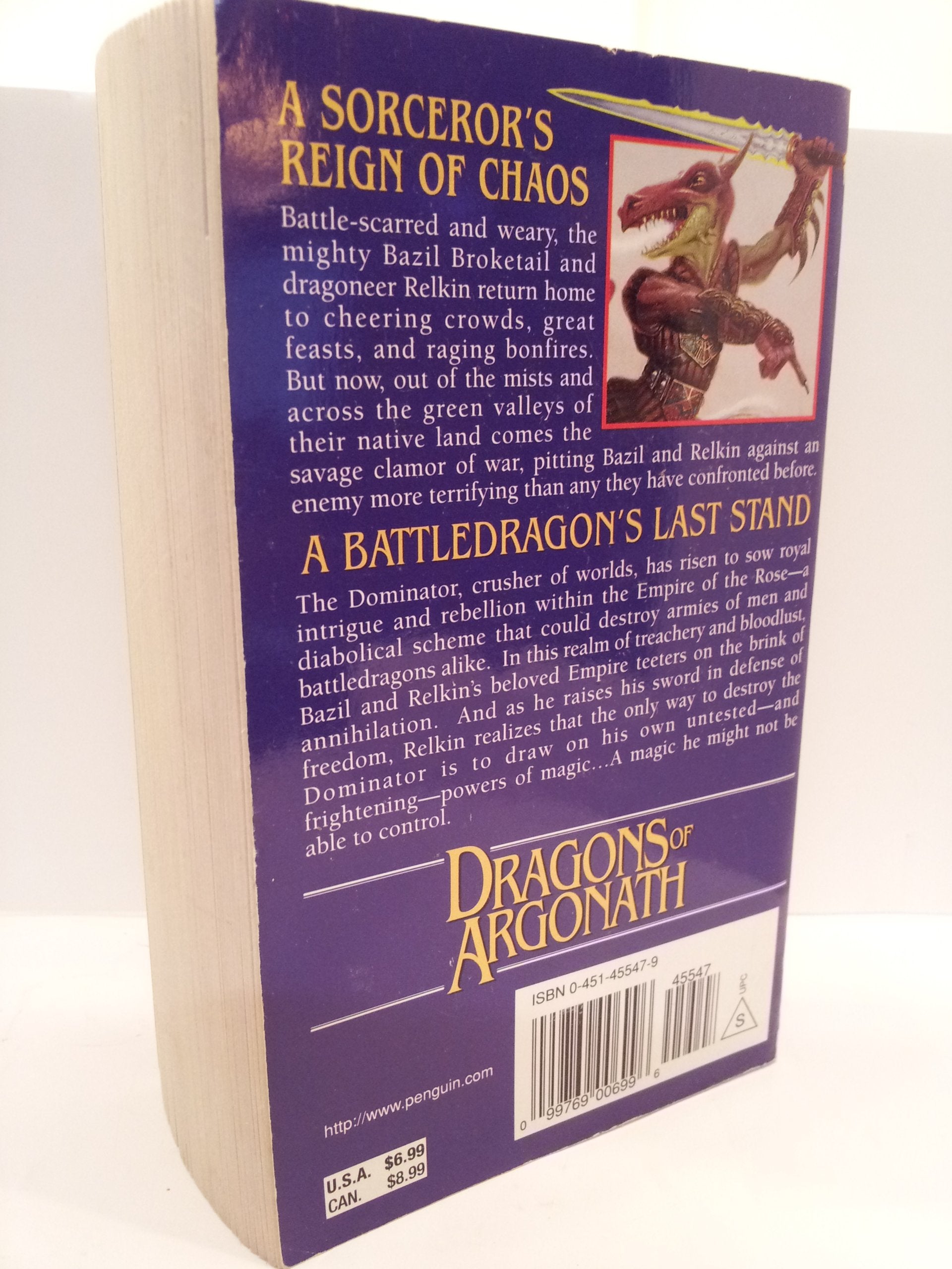 The Dragons of Argonath (Bazil Broketail),Used