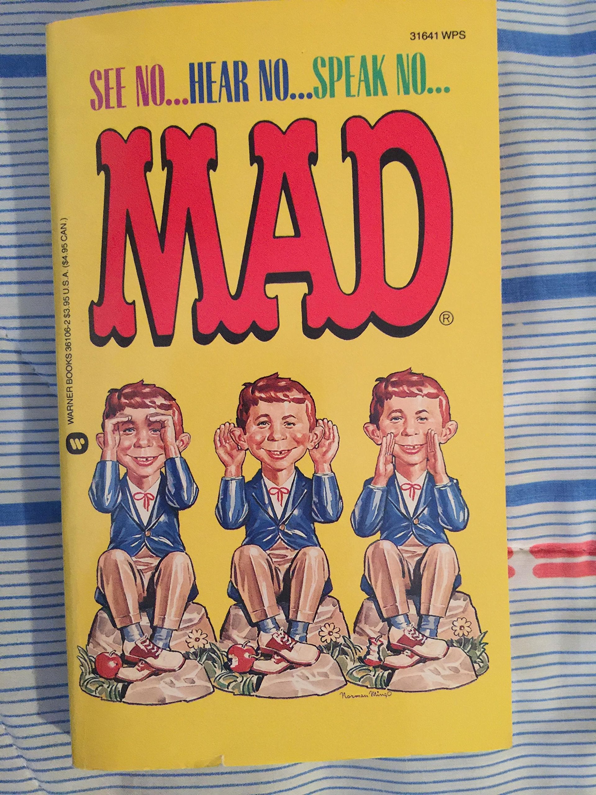 See No/Hear No/Speak No/Mad (Mad, No. 86),Used