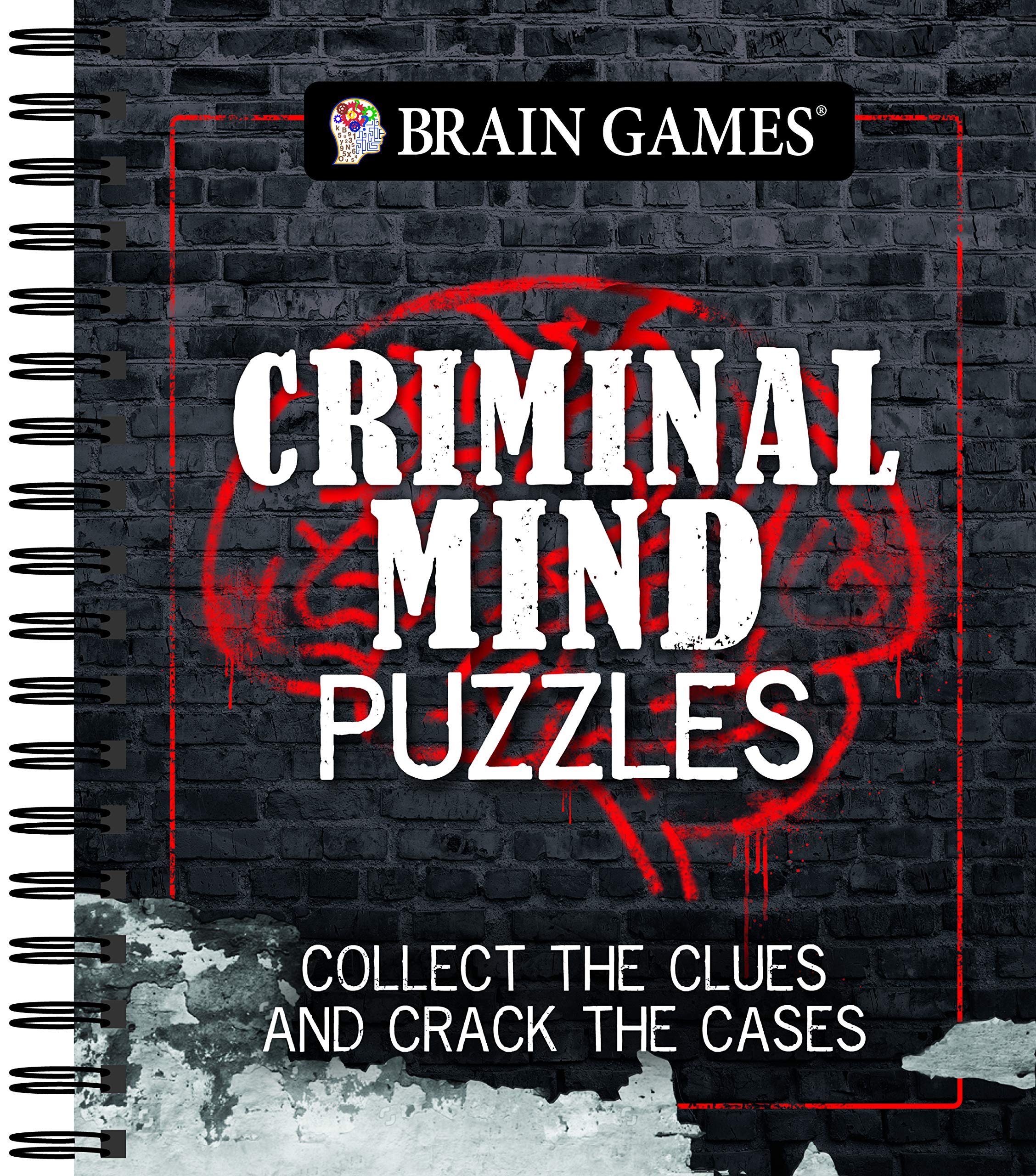Brain Games Criminal Mind Puzzles by Publications International - Challenging Puzzles for Sharpening Your Problem-Solving Skills