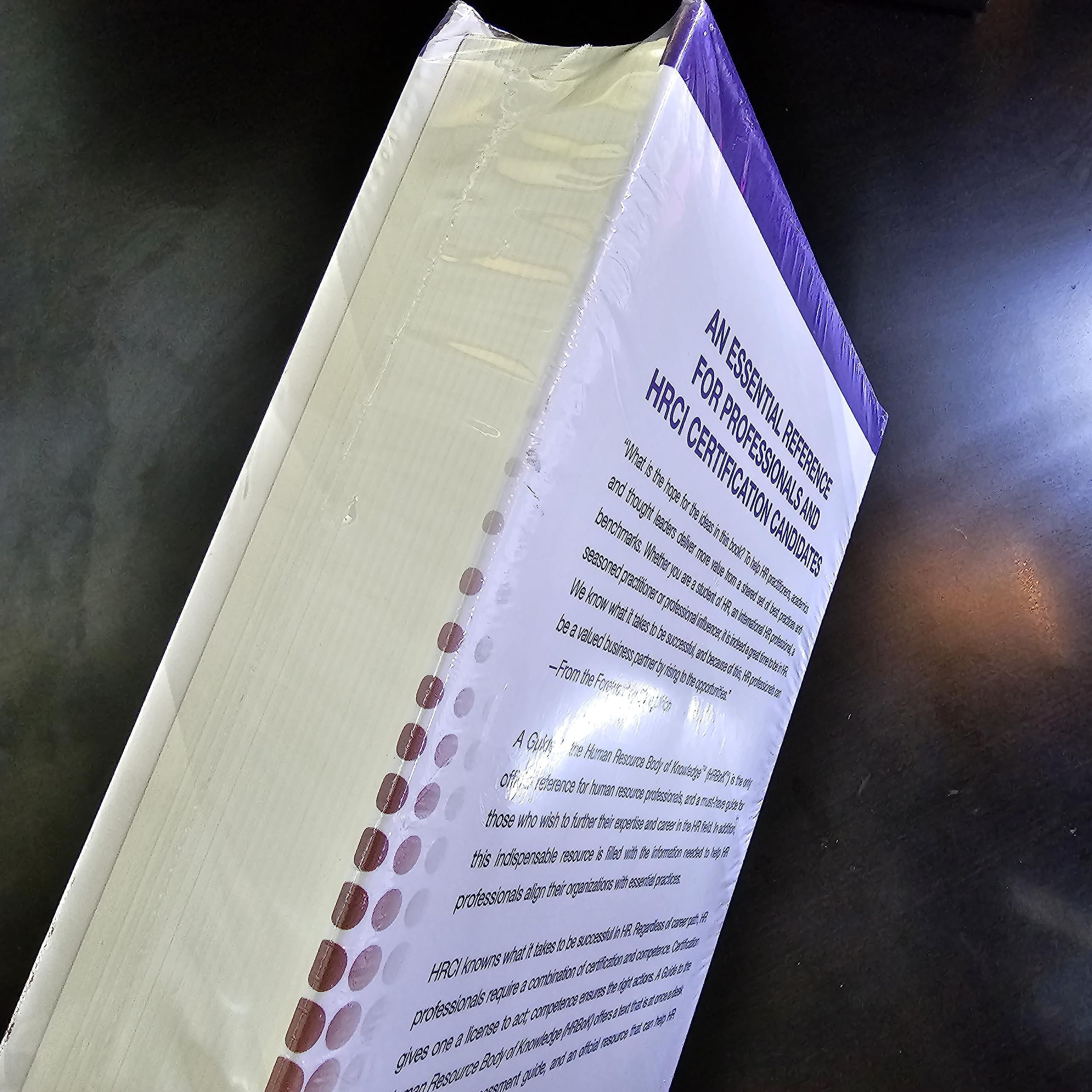 A Guide To The Human Resource Body Of Knowledge (Hrbok),Used
