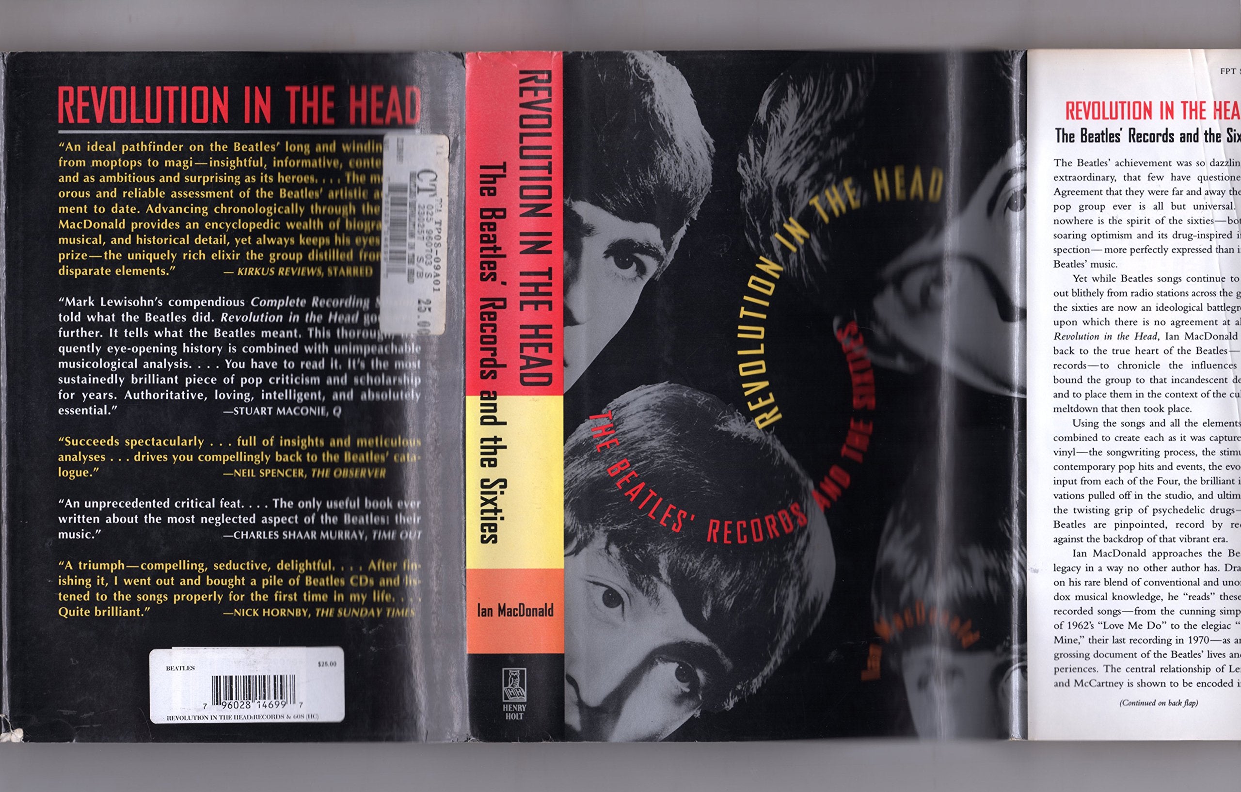 Revolution in the Head: The Beatles' Records and the Sixties,New