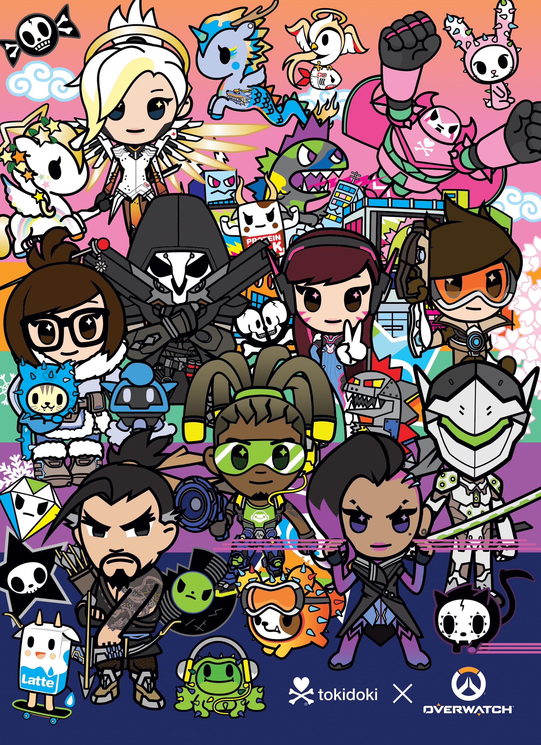 Overwatch Tokidoki Journal/Group,Used