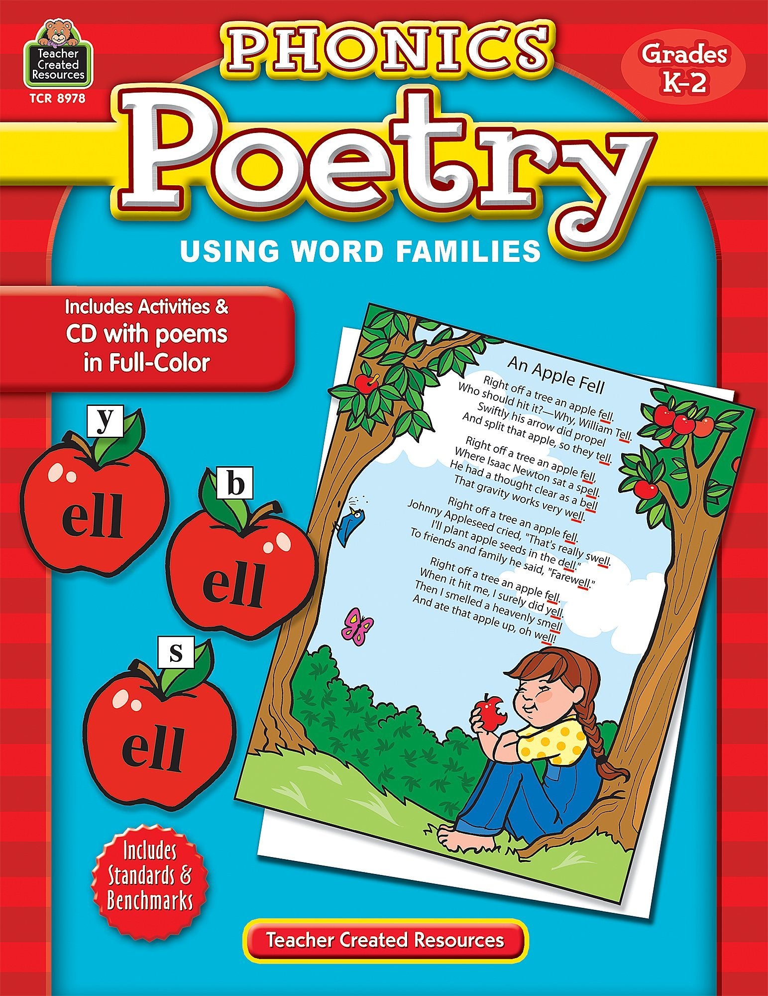 Phonics Poetry Using Word Families Grades K2,Used