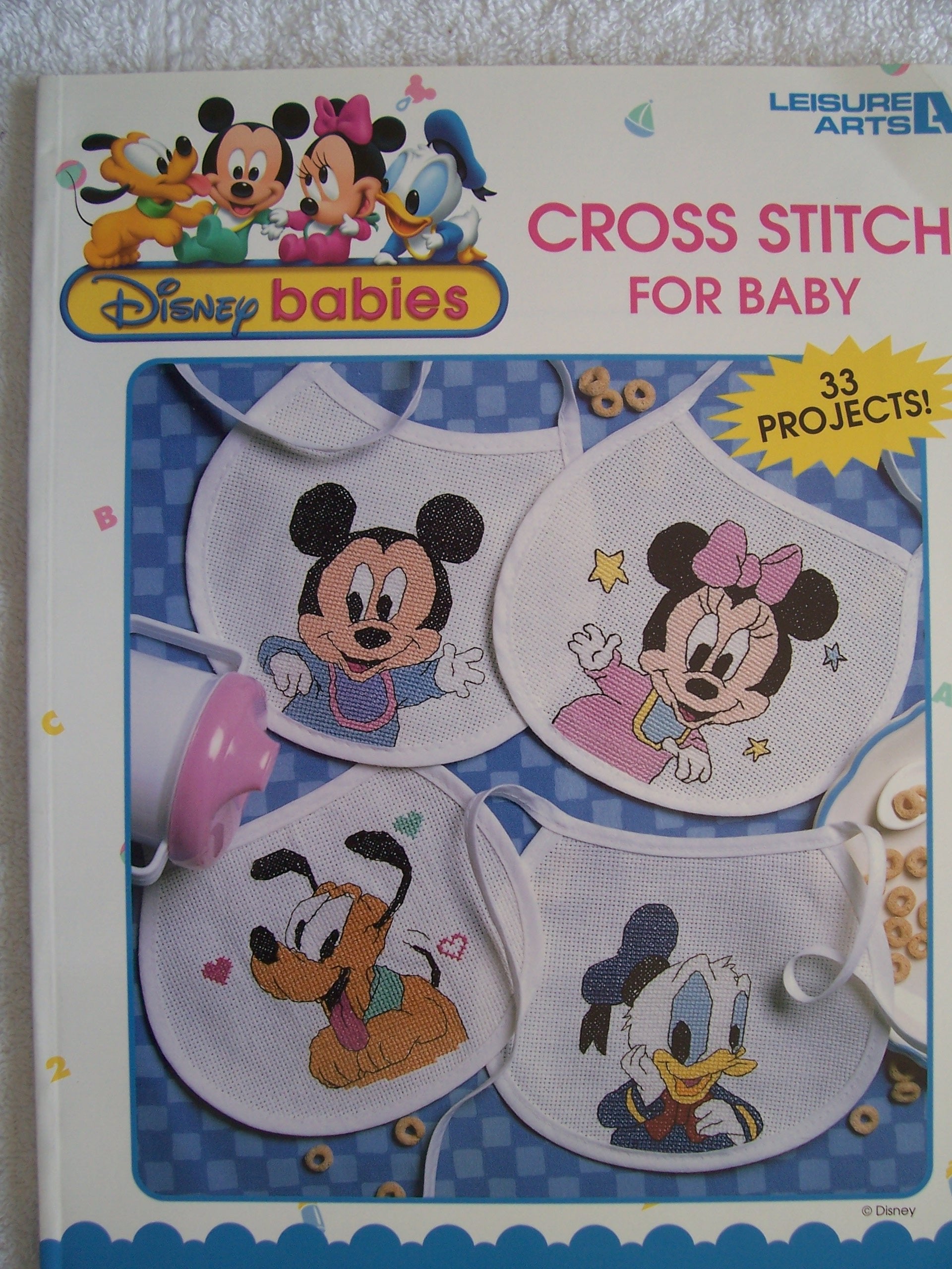 Disney Babies Cross Stitch For Baby (Leisure Arts #3048)