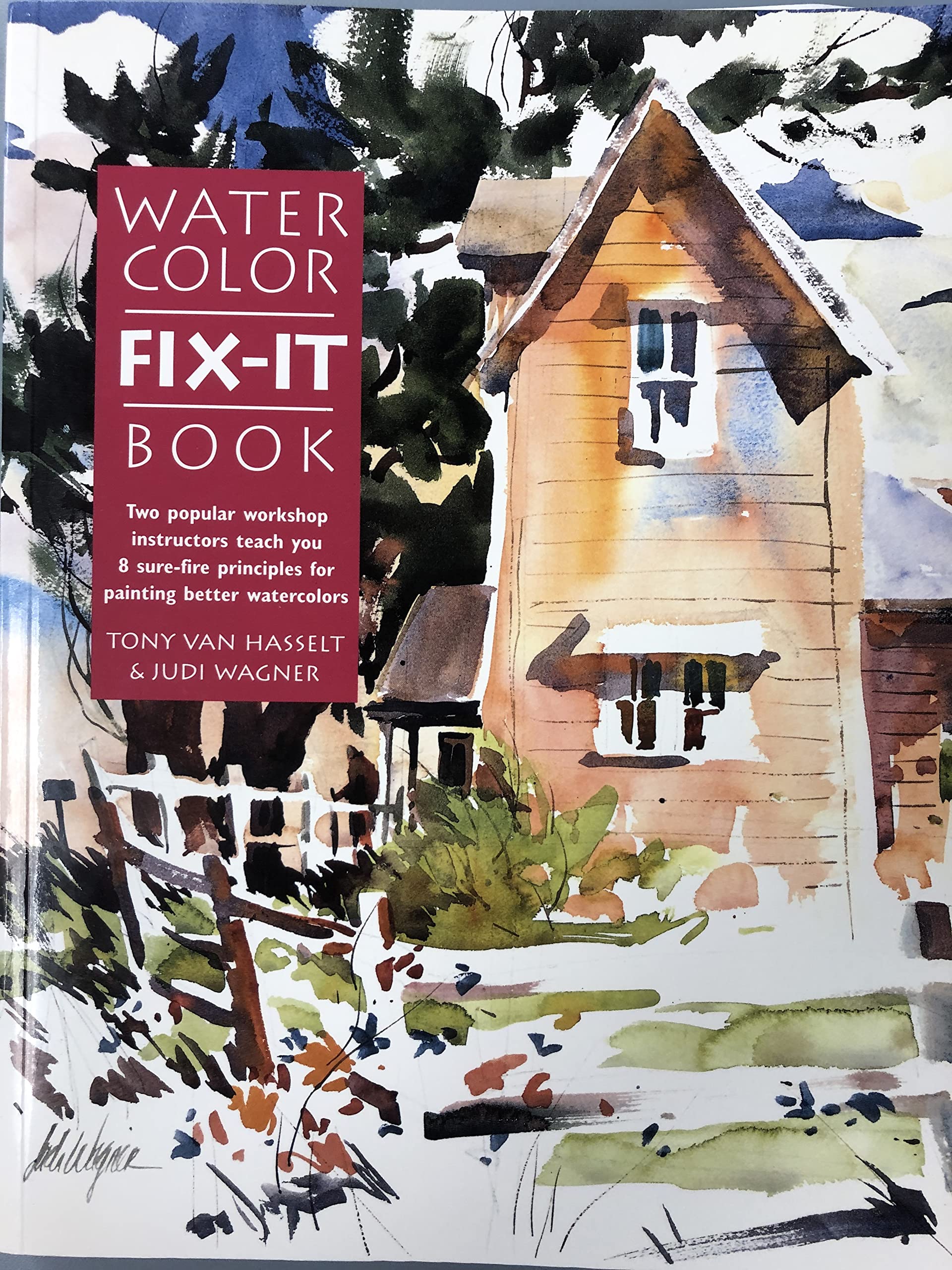 Watercolor FixIt Book,Used