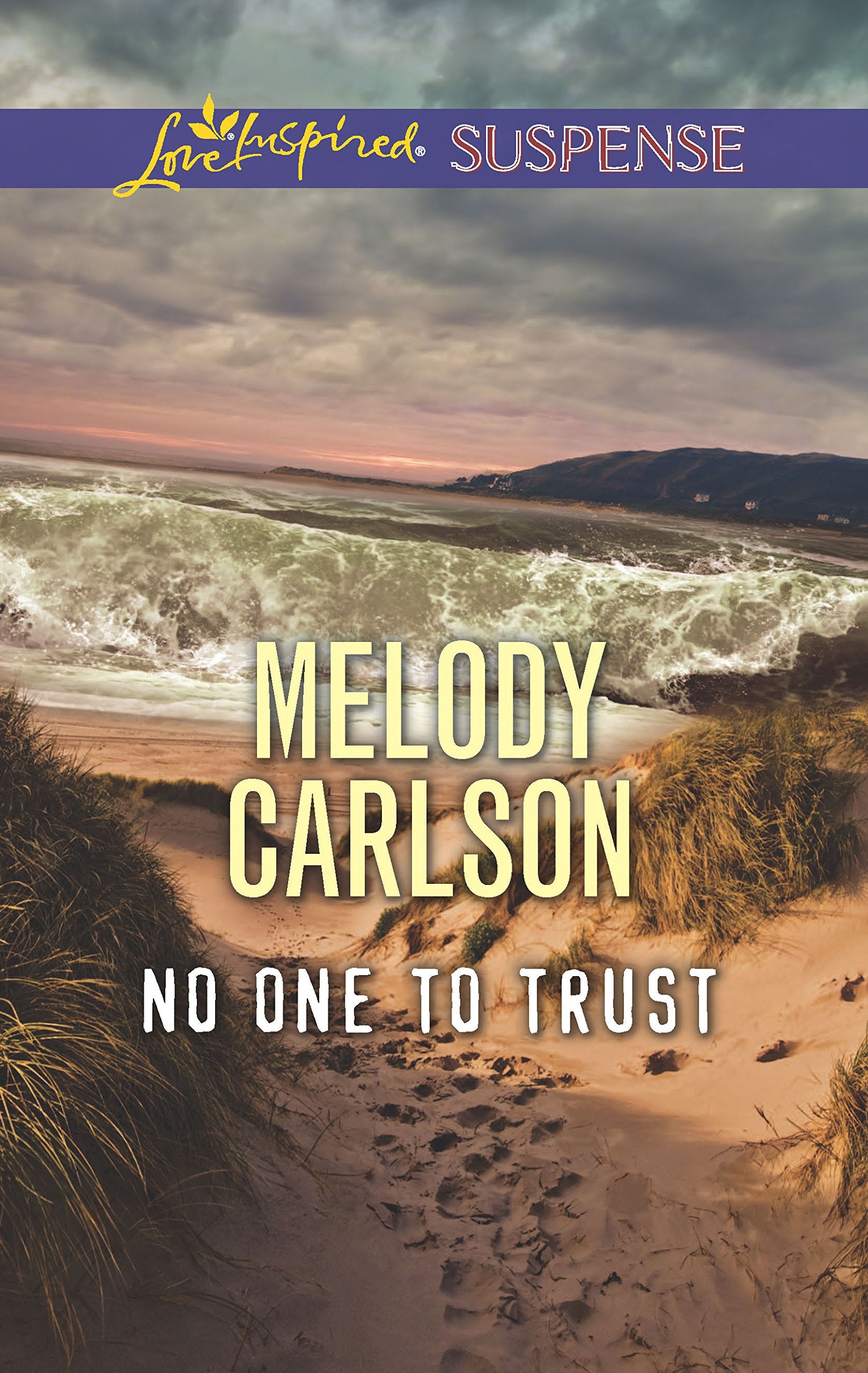 No One to Trust (Love Inspired Suspense),Used