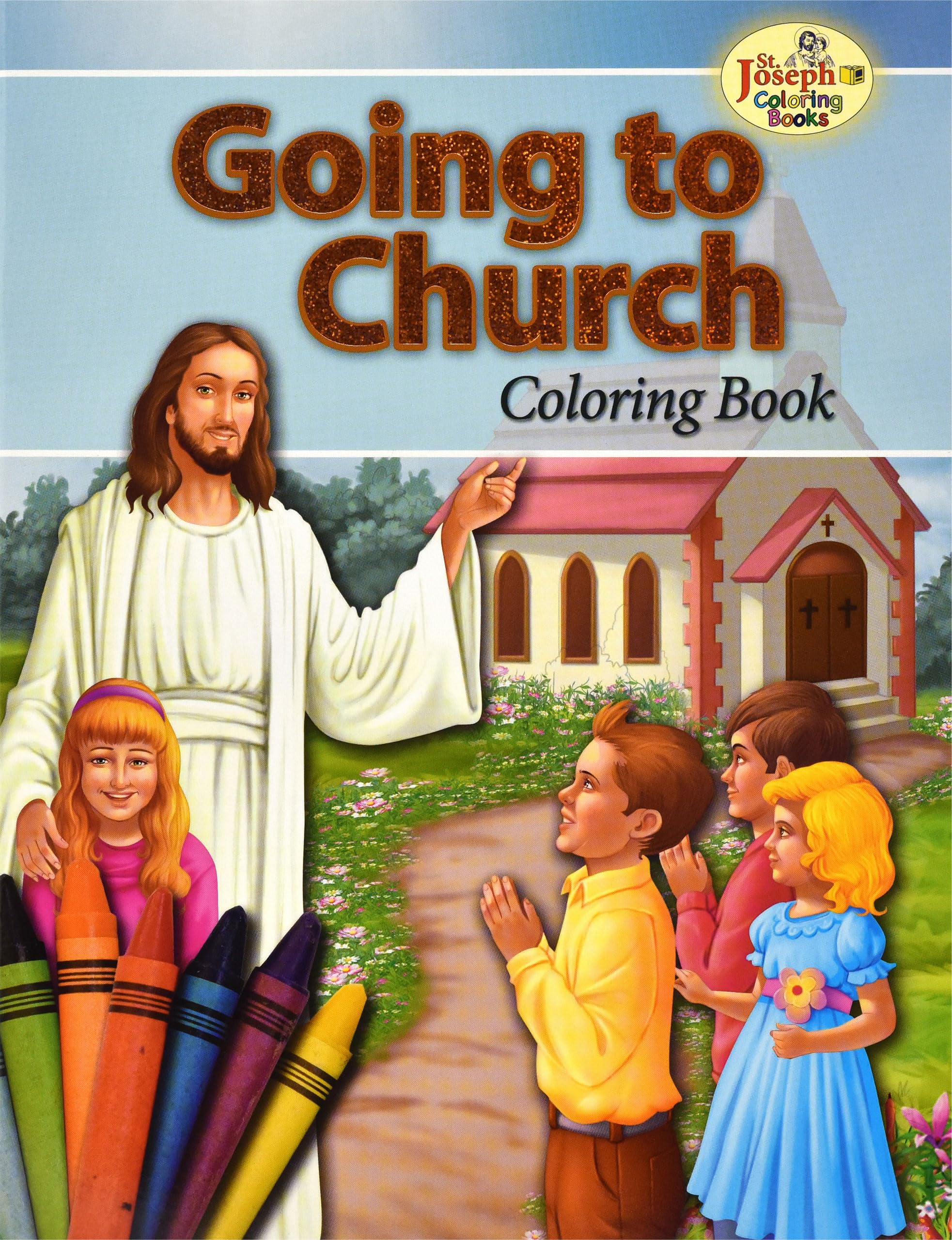 Going to Church Coloring Book,Used