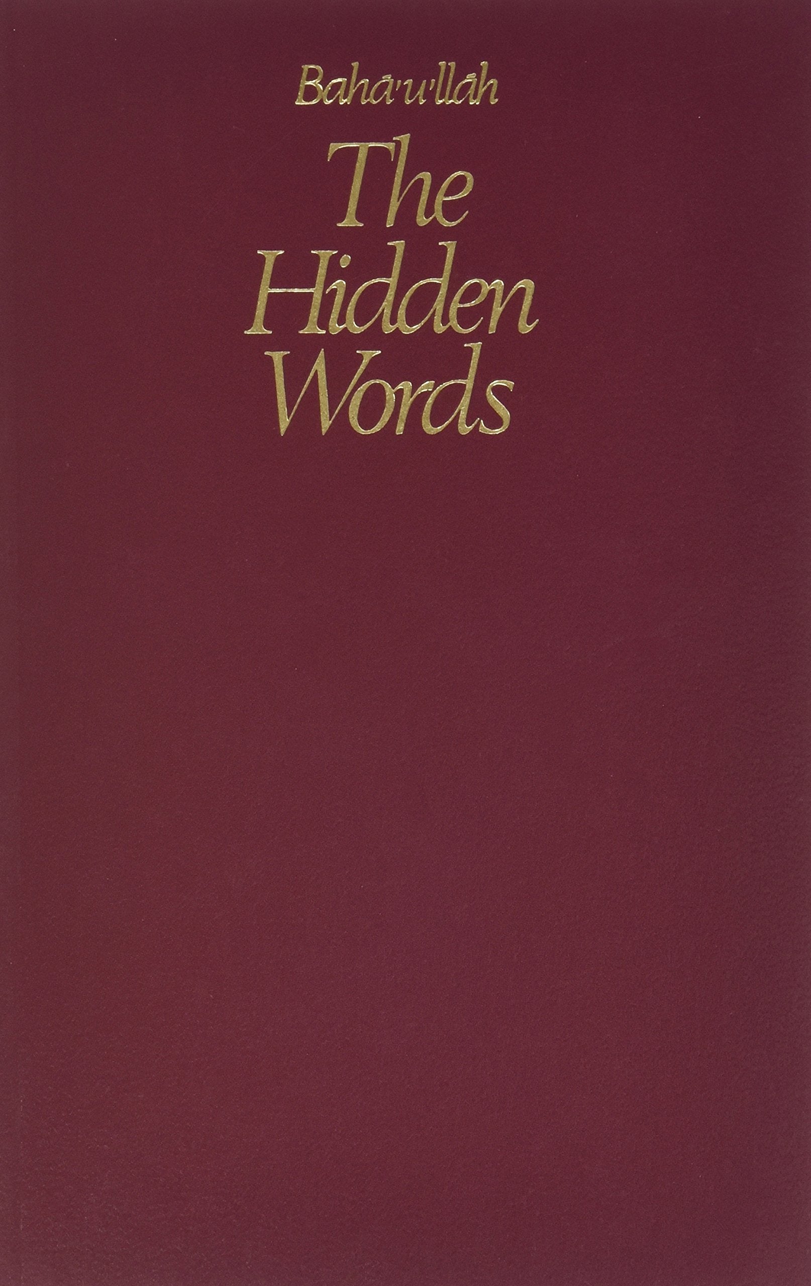 The Hidden Words (Reprinted),Used